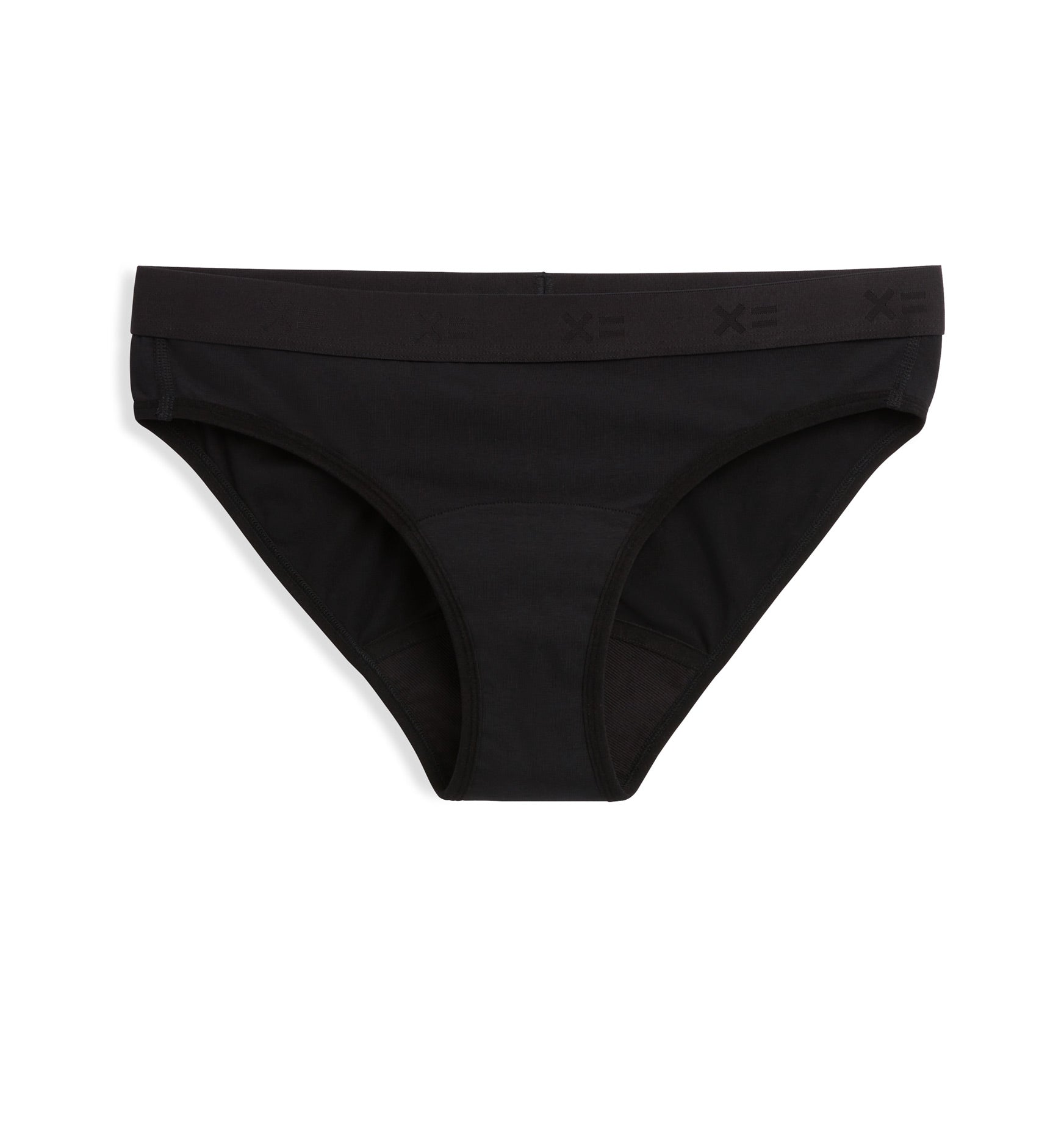 Buy U by Kotex Thinkx Reusable Period Underwear Heavy Black Bikini Size 12  1 each