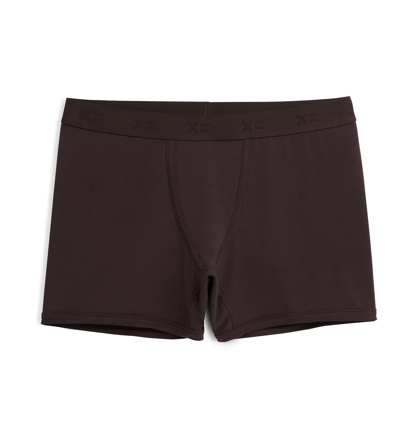 TomboyX Boxer Briefs Underwear, 4.5 Inseam, Modal Stretch Comfortable Boy  Shorts Black Rainbow 4X Large