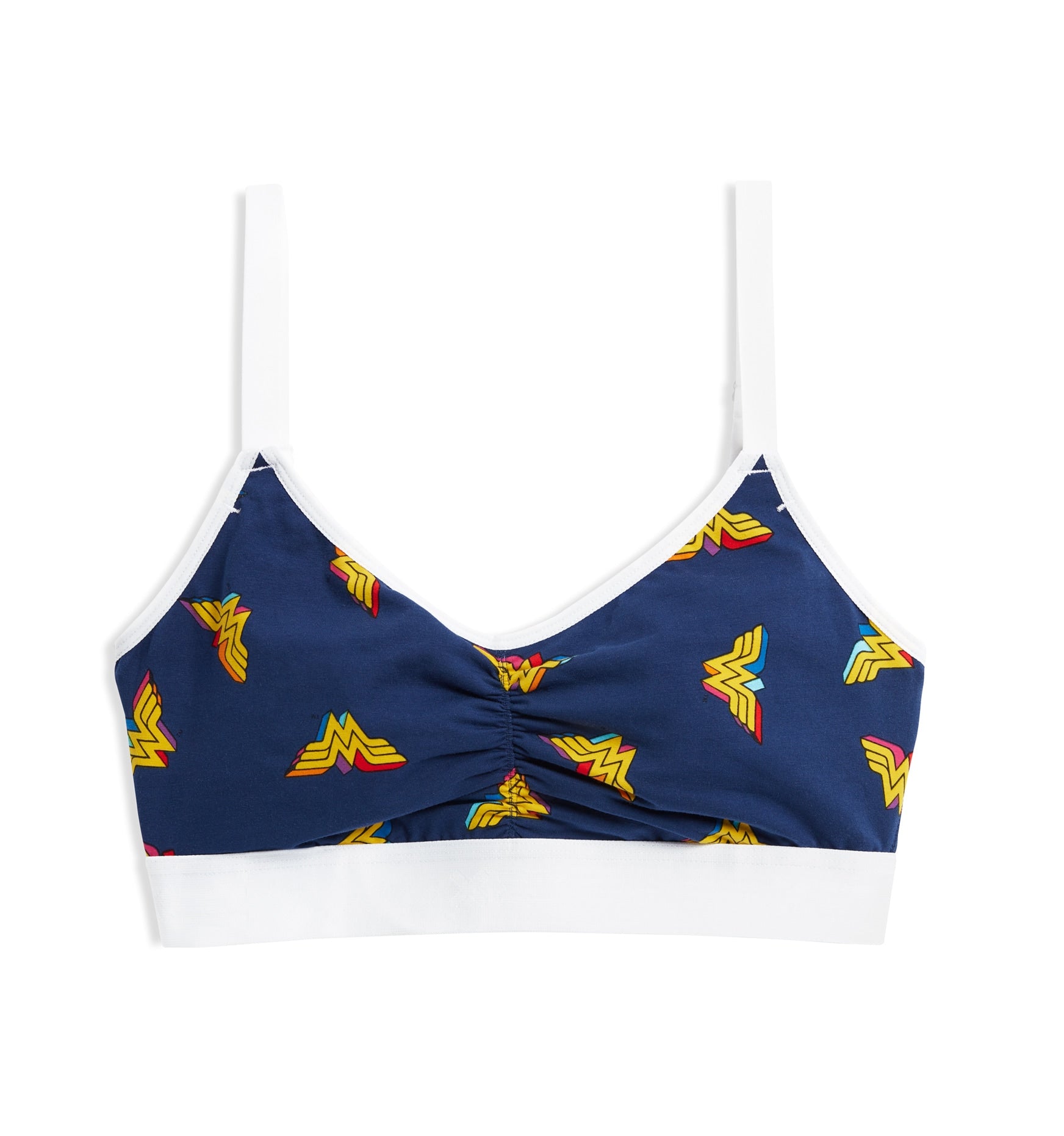 V Neck Bralette - Pride and Wonder Print
