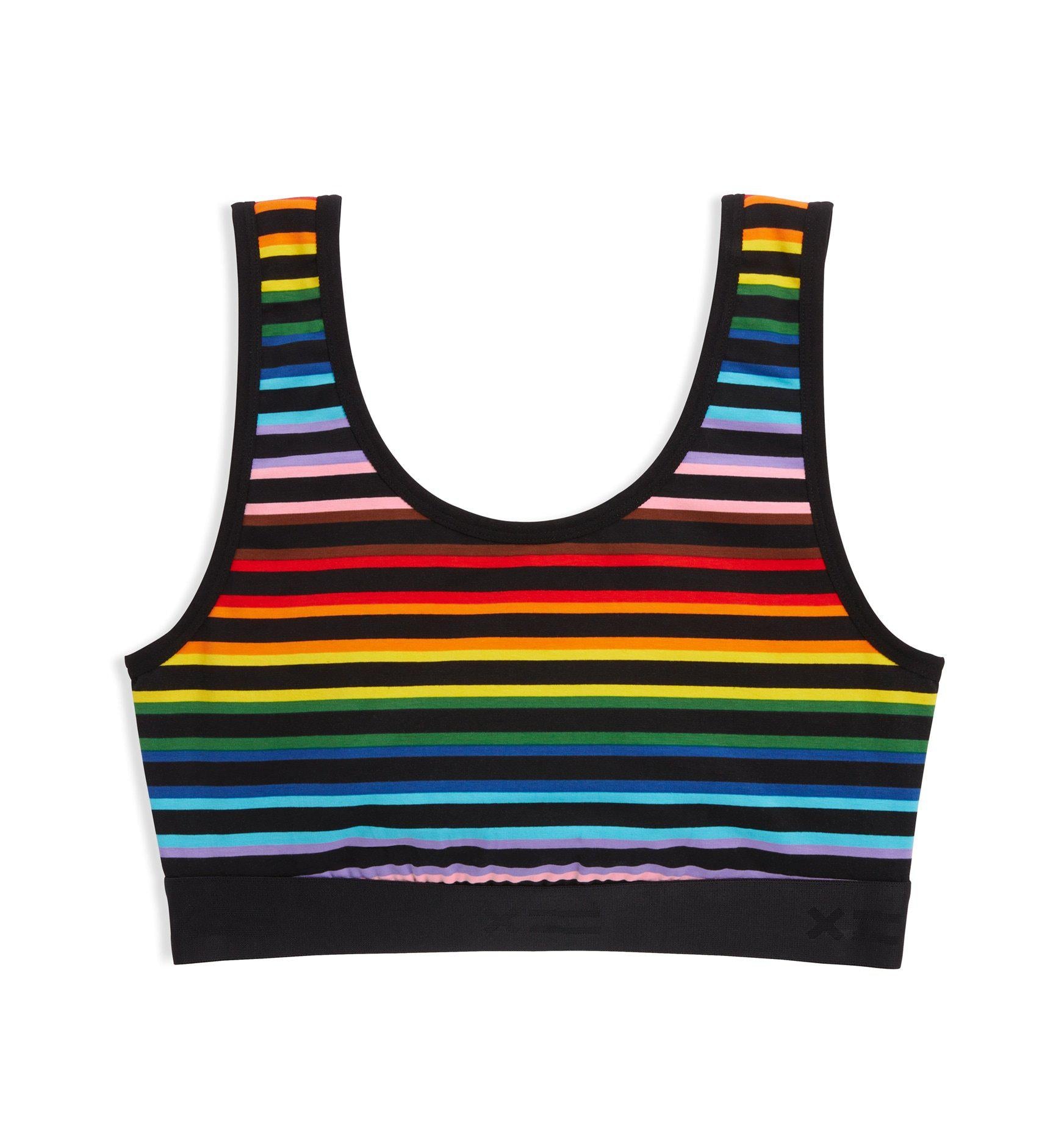 Essentials Soft Bra - Progress Pride Stripes – TomboyX
