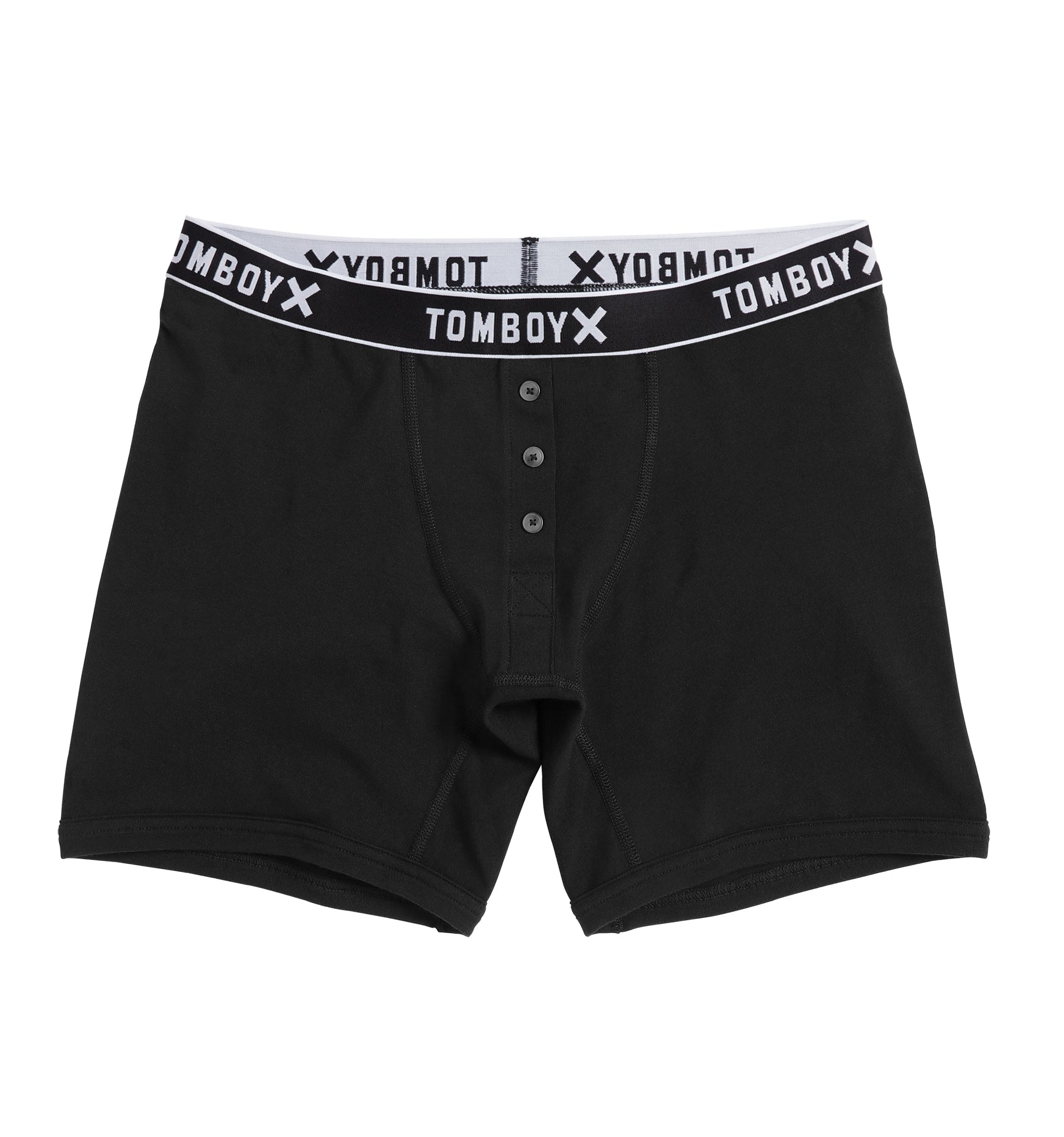 Tomboyx Packing 6 Inseam Fly Boxer Briefs, Ftm Pouch Underwear