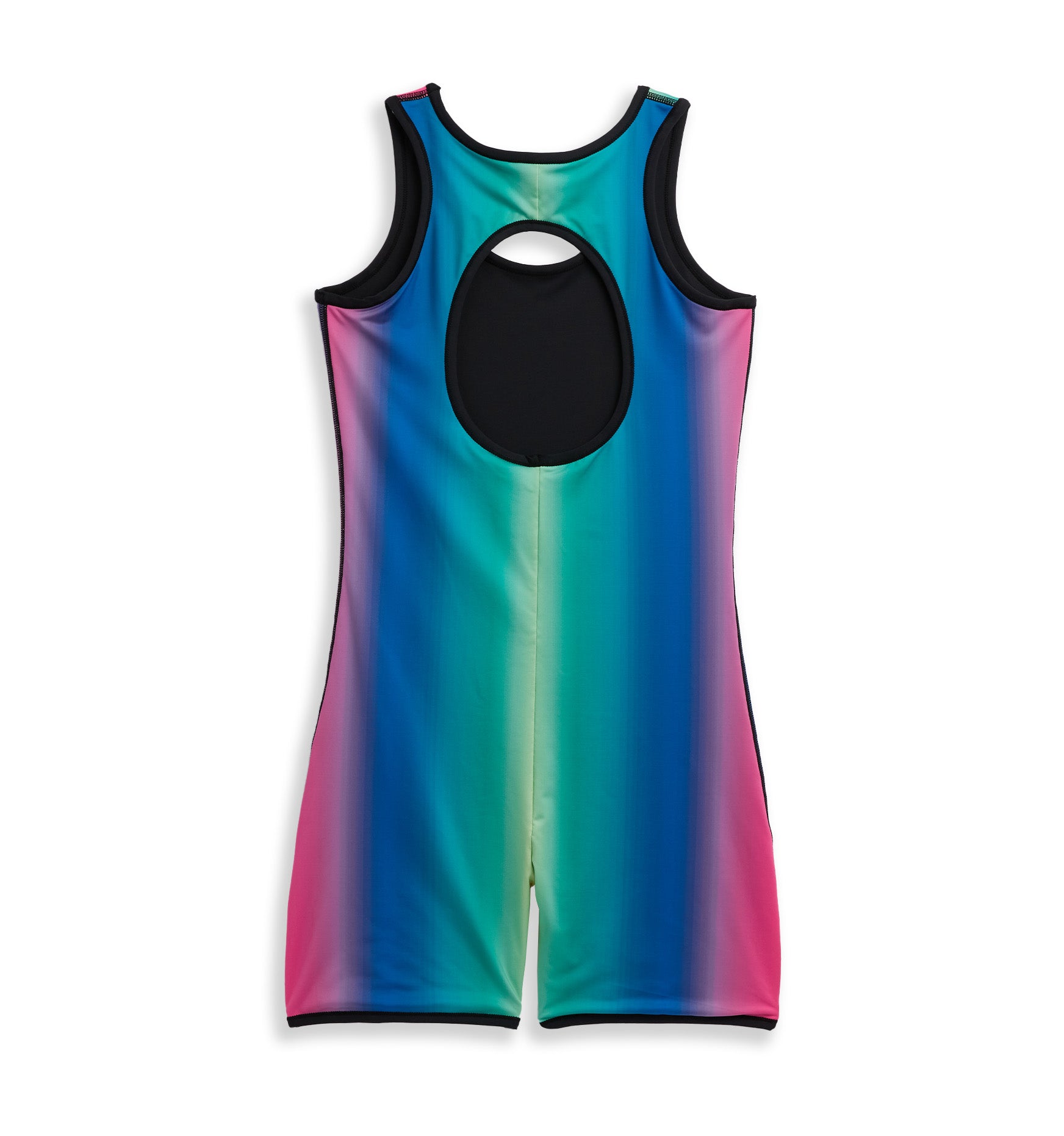 Swim 6" Reversible Unisuit - Melting Rainbow