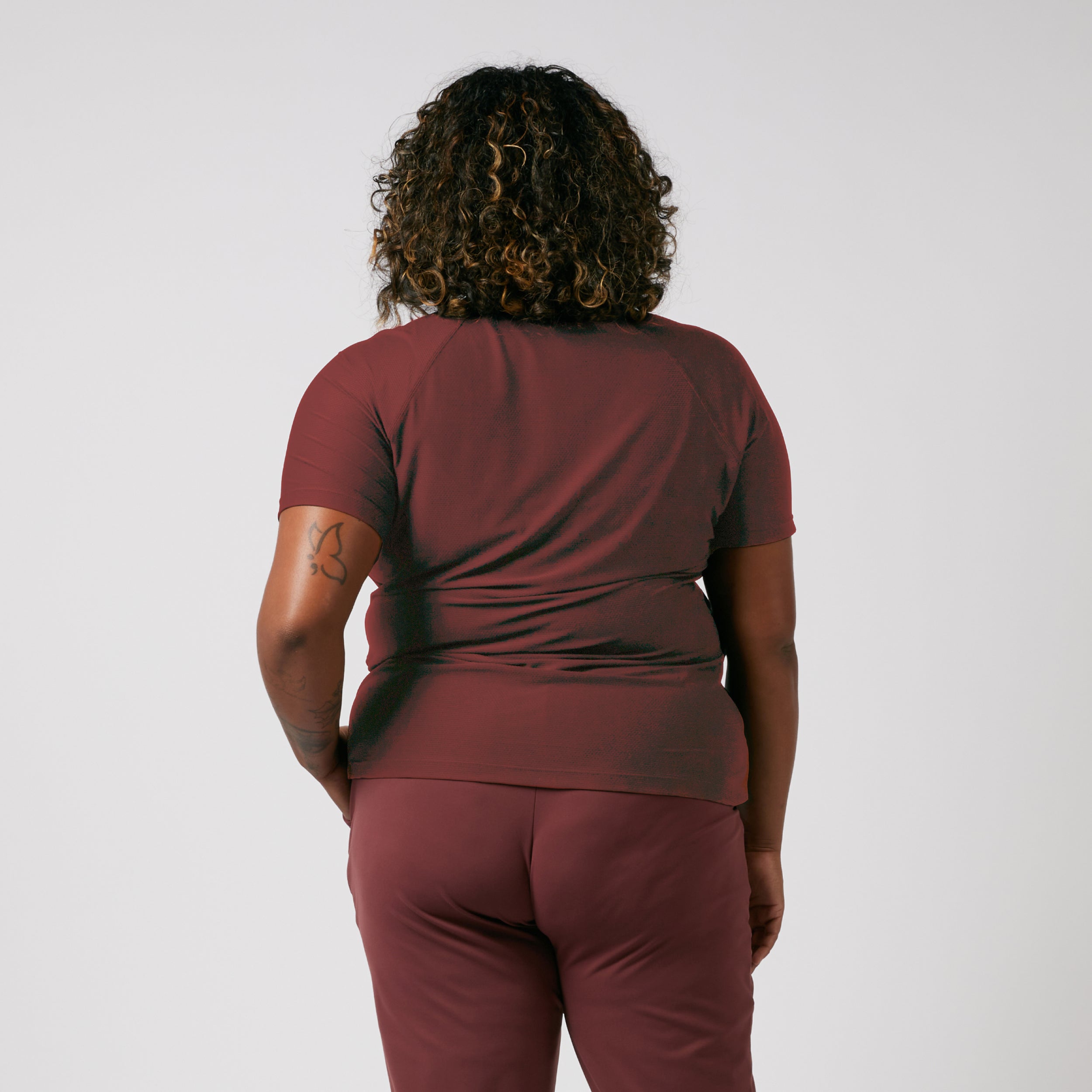 Solarmesh Raglan Tee - Fig