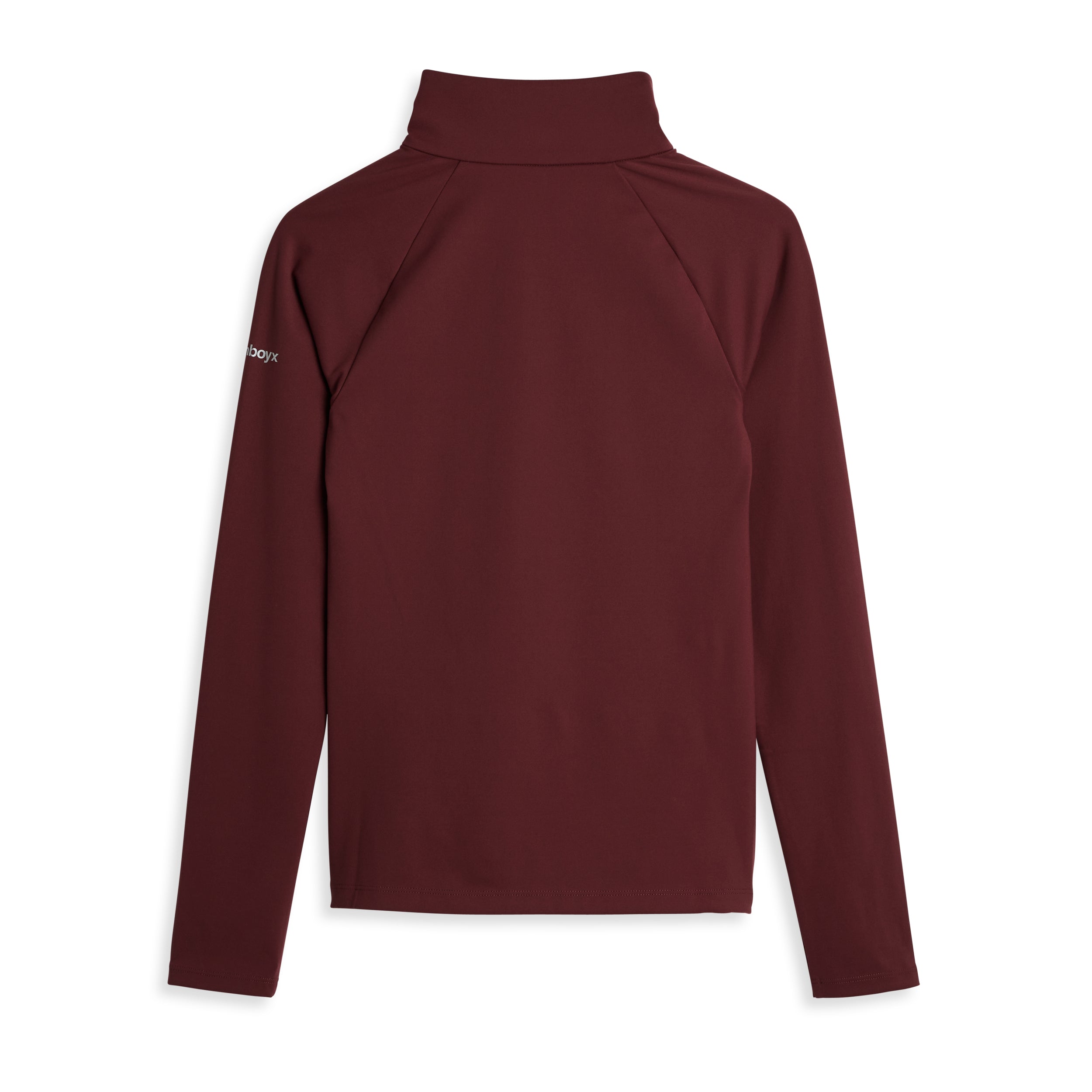 Long Sleeve Quarter Zip Top - Fig
