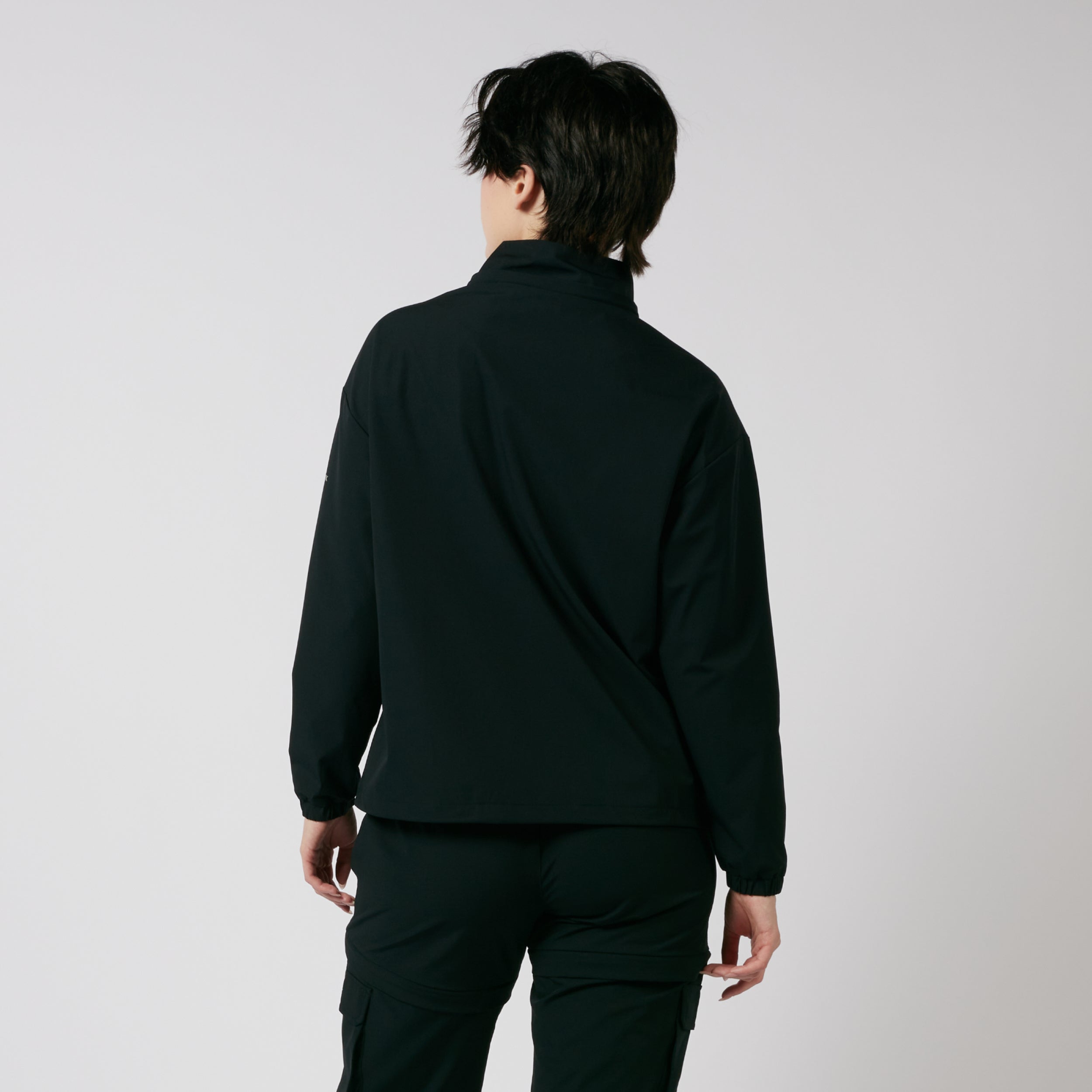 Zip-Off Windbreaker - Black