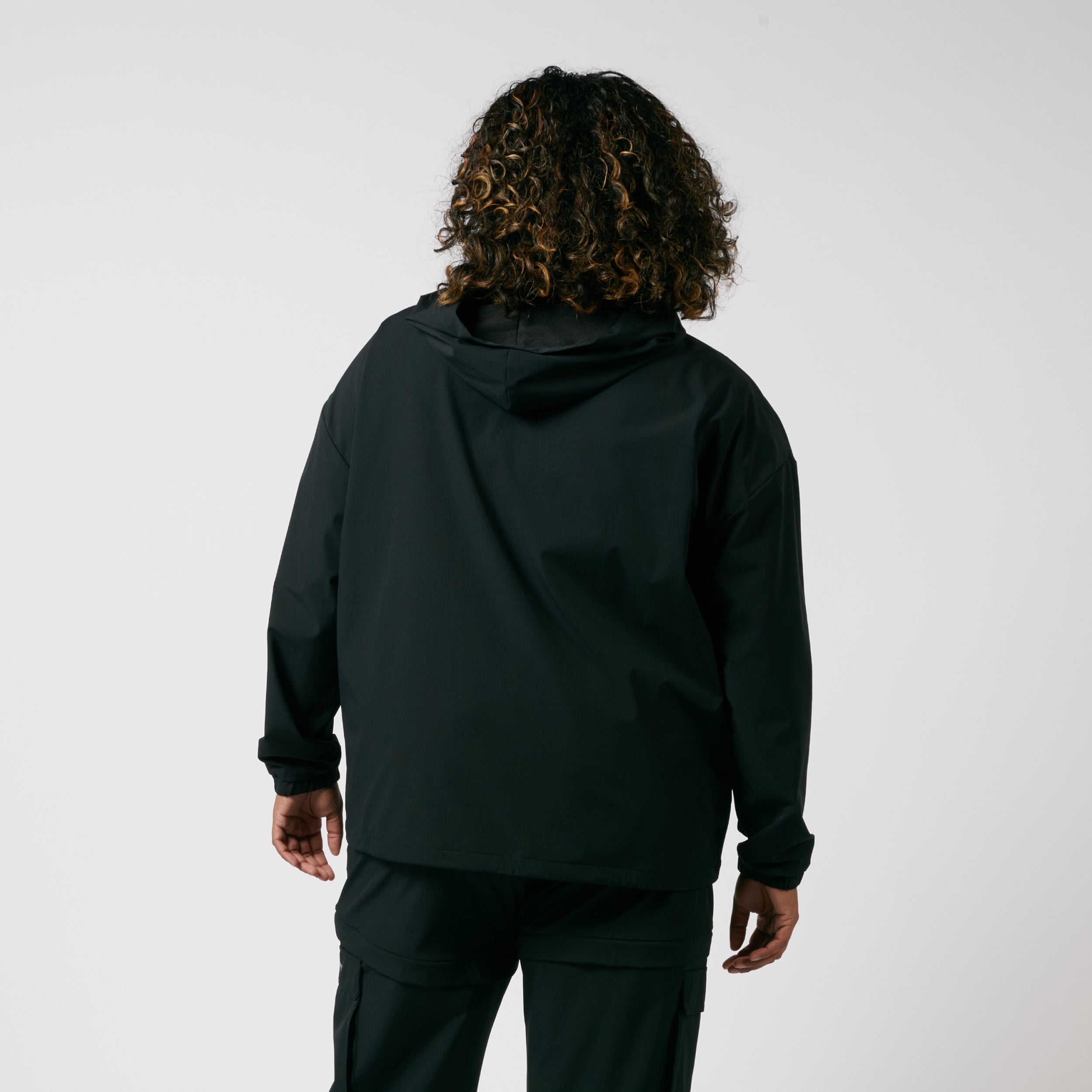 Zip-Off Windbreaker - Black