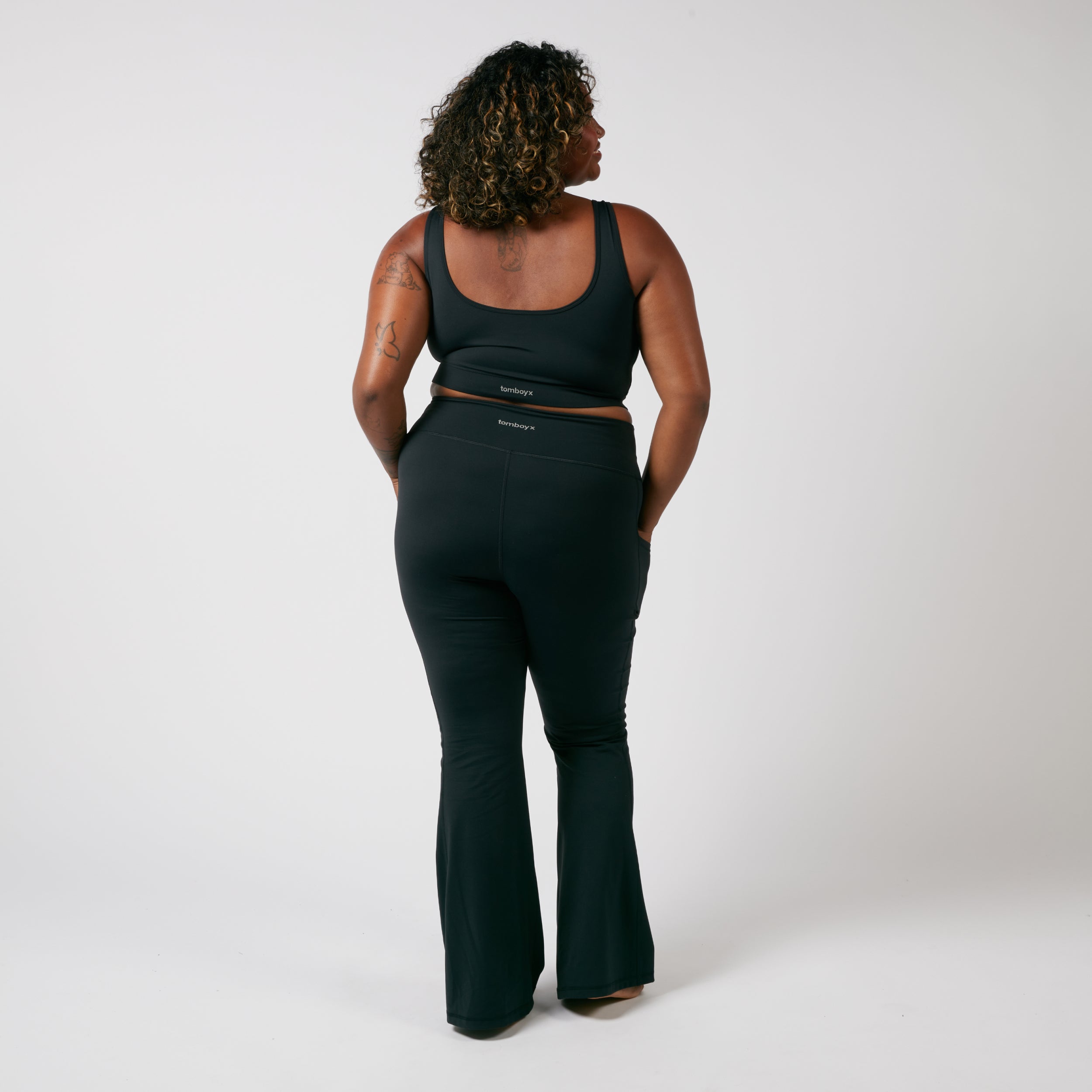 Flared Legging - Black