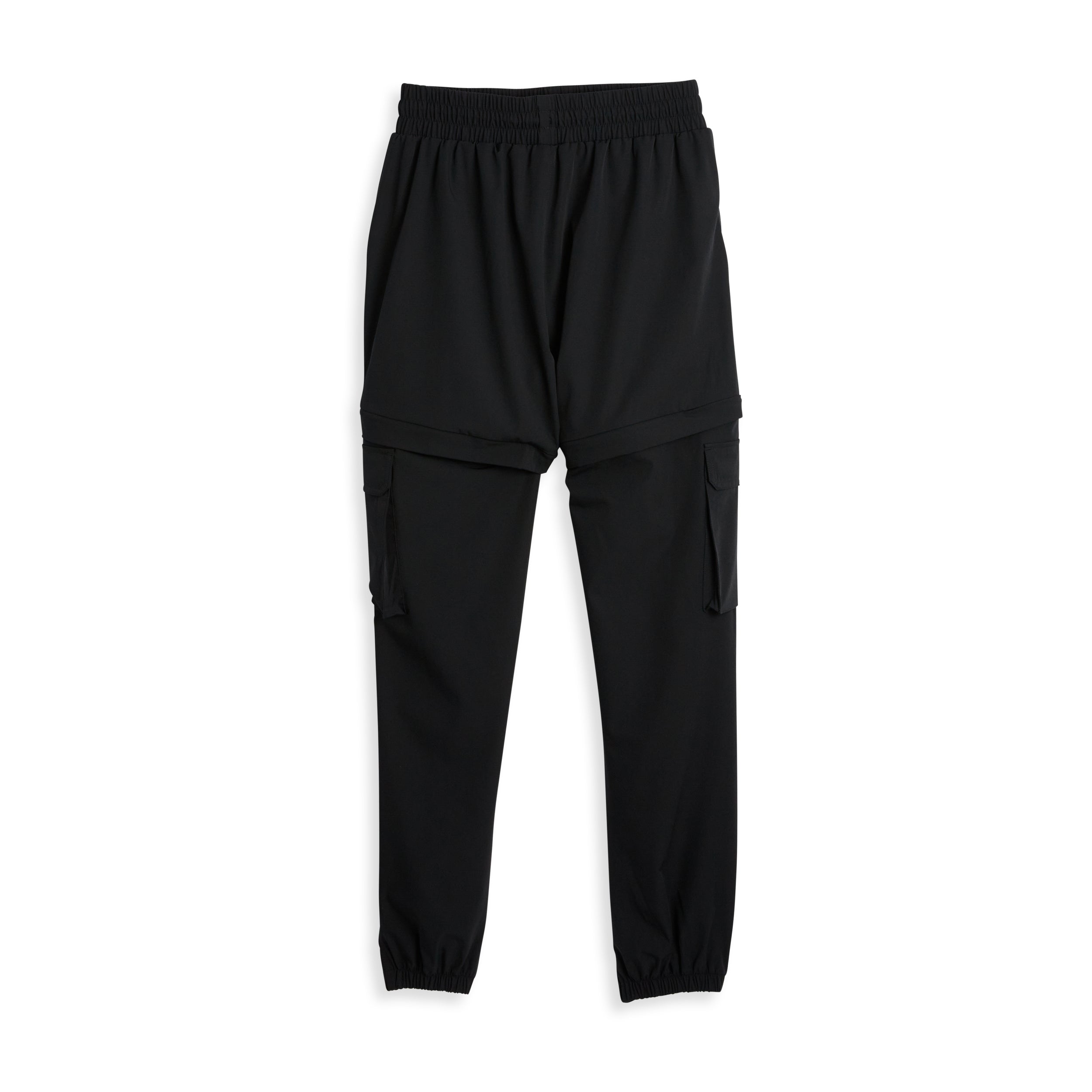 Zip-Off Running Jogger - Black