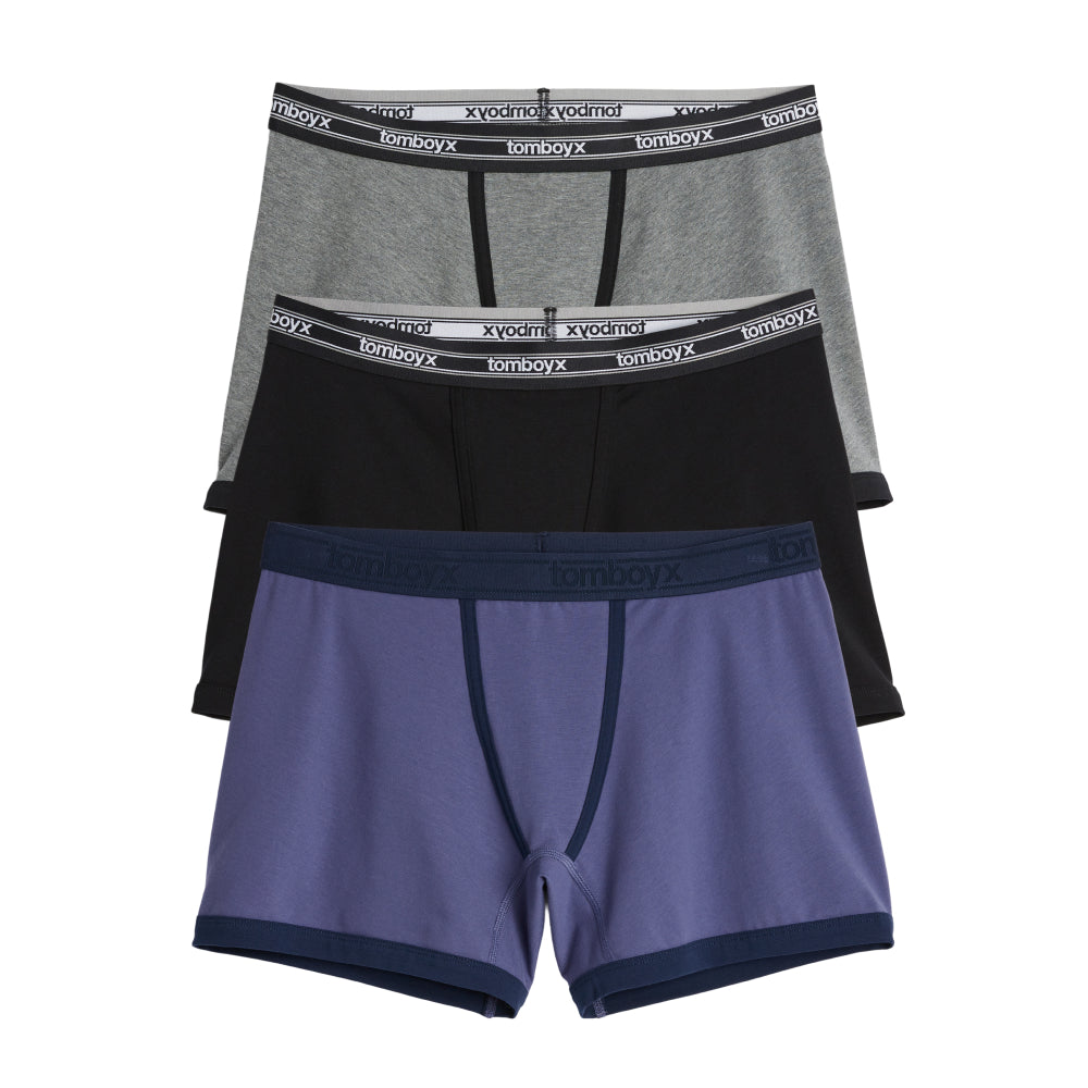 4.5" Trunks 3-Pack - Cobalt