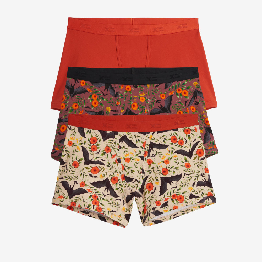 4.5" Trunks 3-Pack - Batwing Brocade