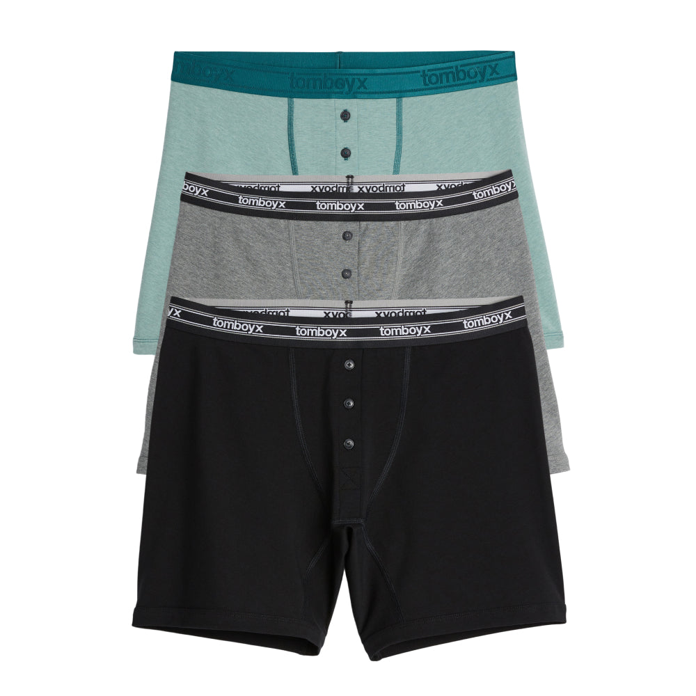 6" Fly Boxer Briefs 3-Pack - Holiday Classics