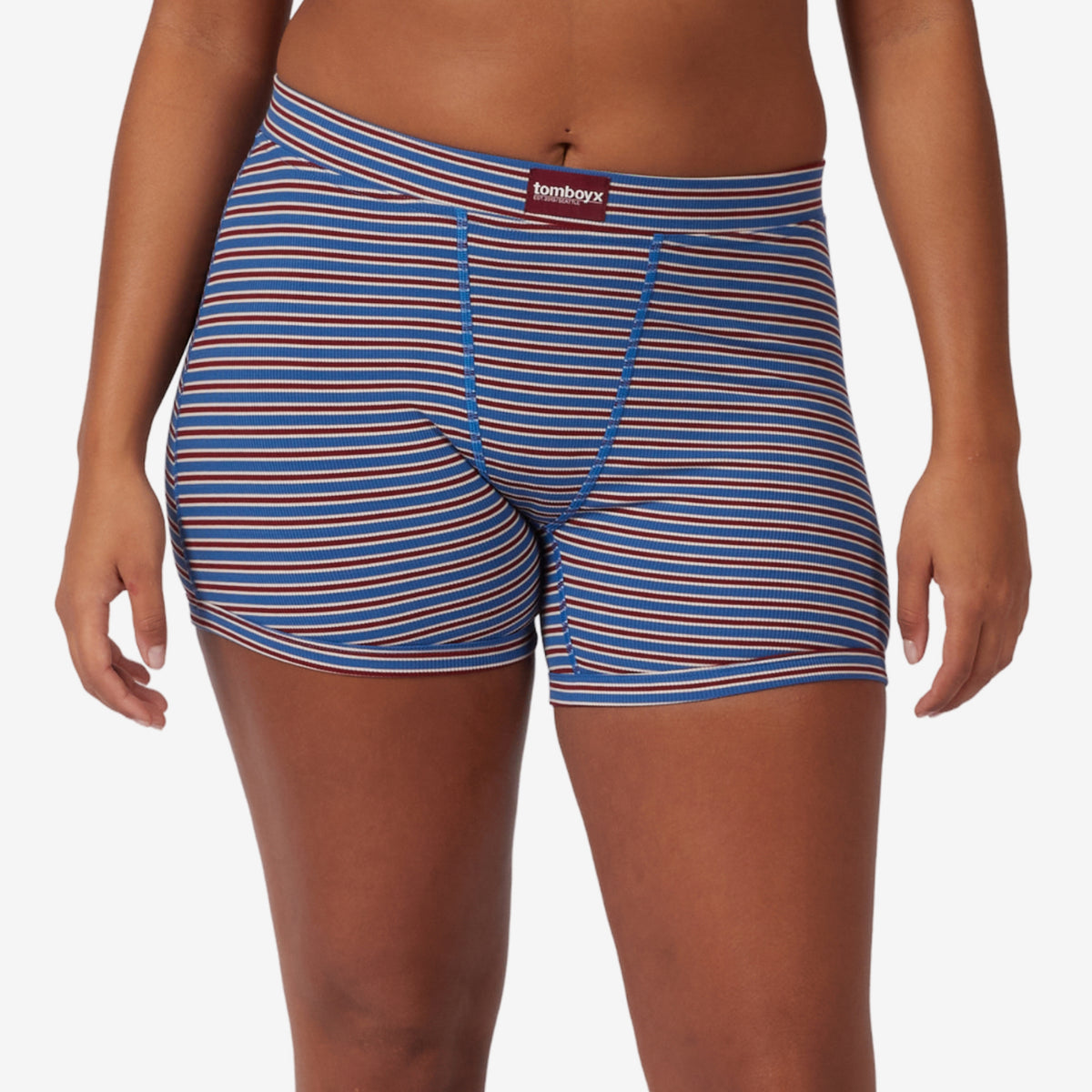 Bamboo Rib 4.5" Trunks - Alpine Stripe