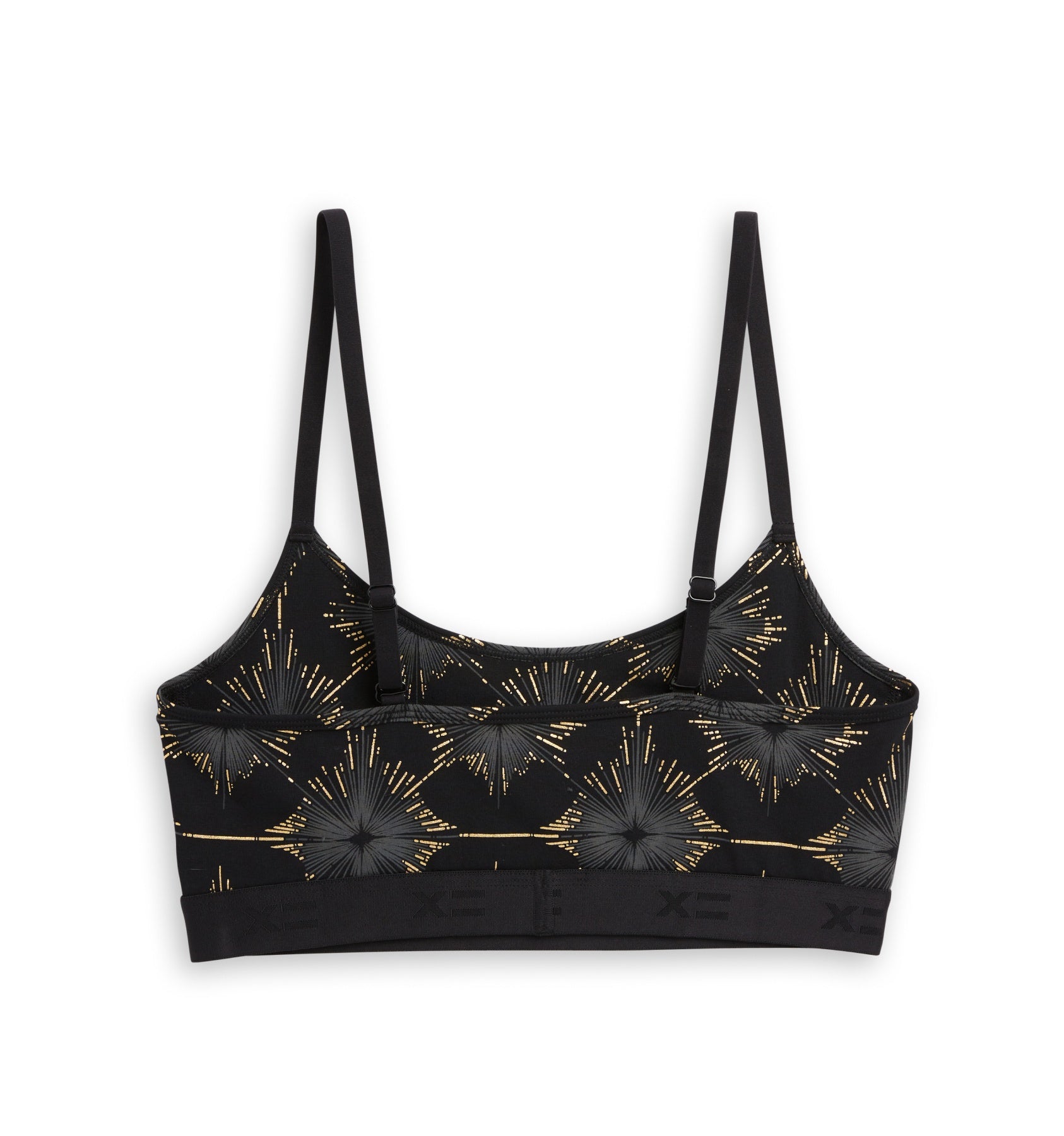 Low Cut Soft Bra - Art Deco Star