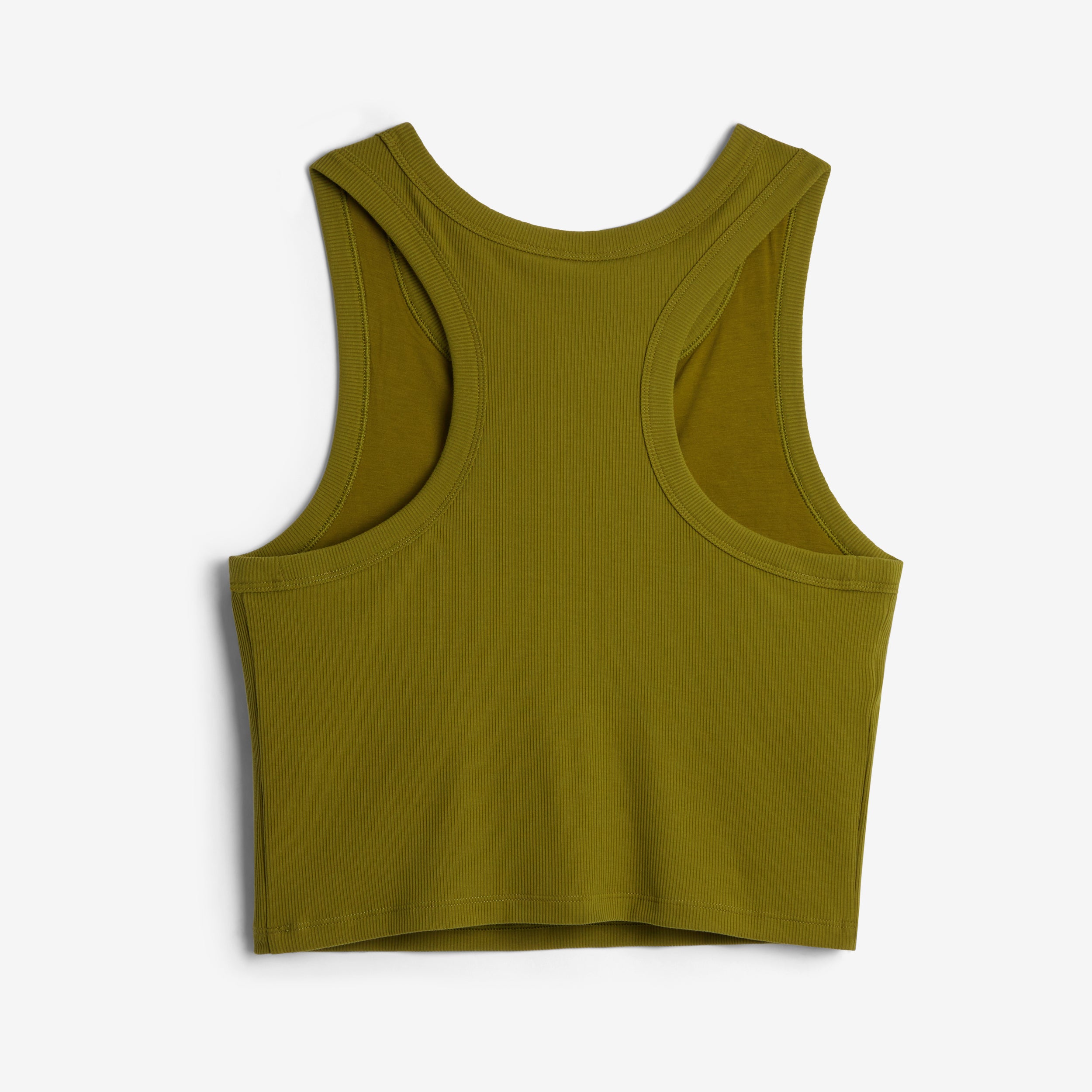 Bamboo Rib Bra Top - Avocado