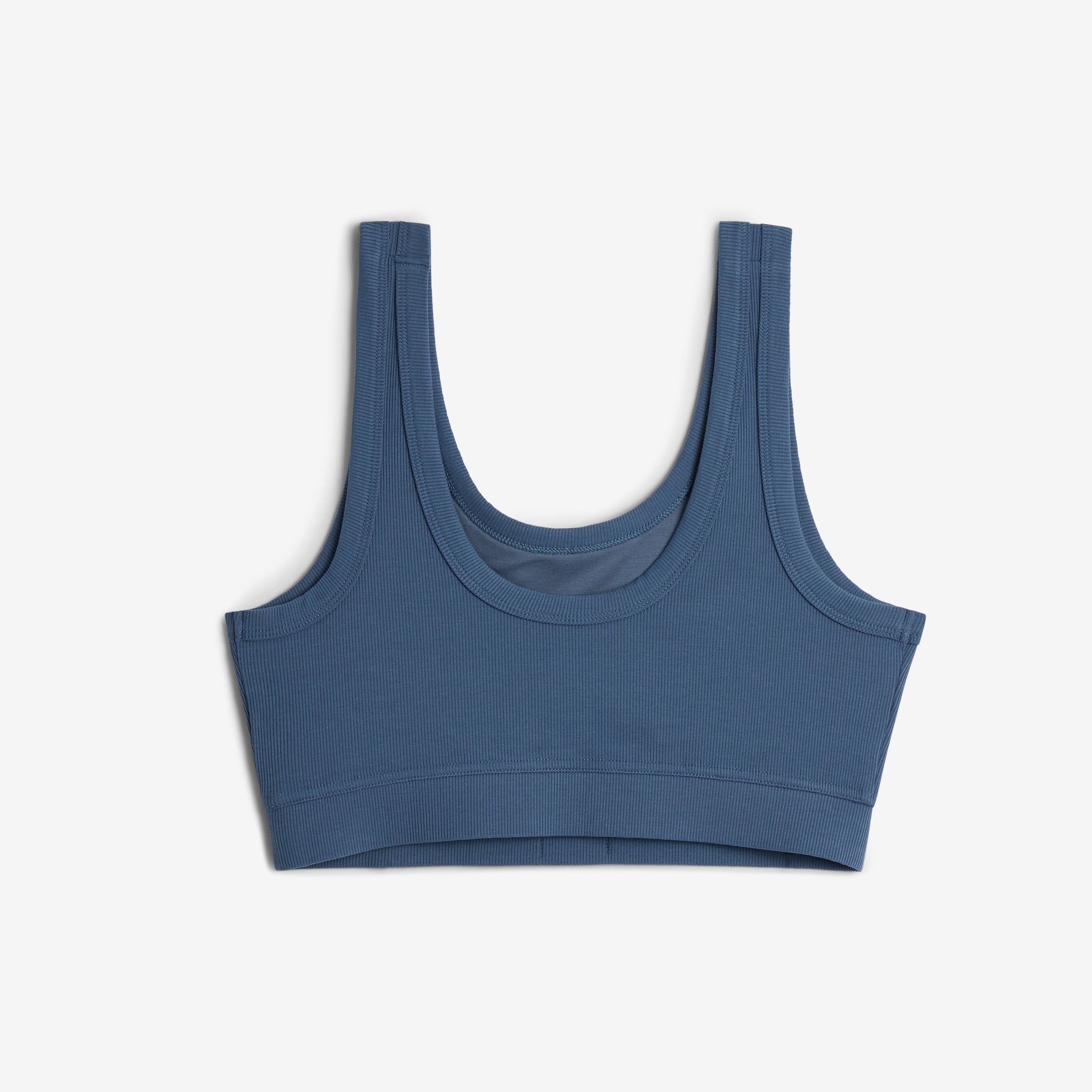 Bamboo Rib Essentials Soft Bra - Bering Sea