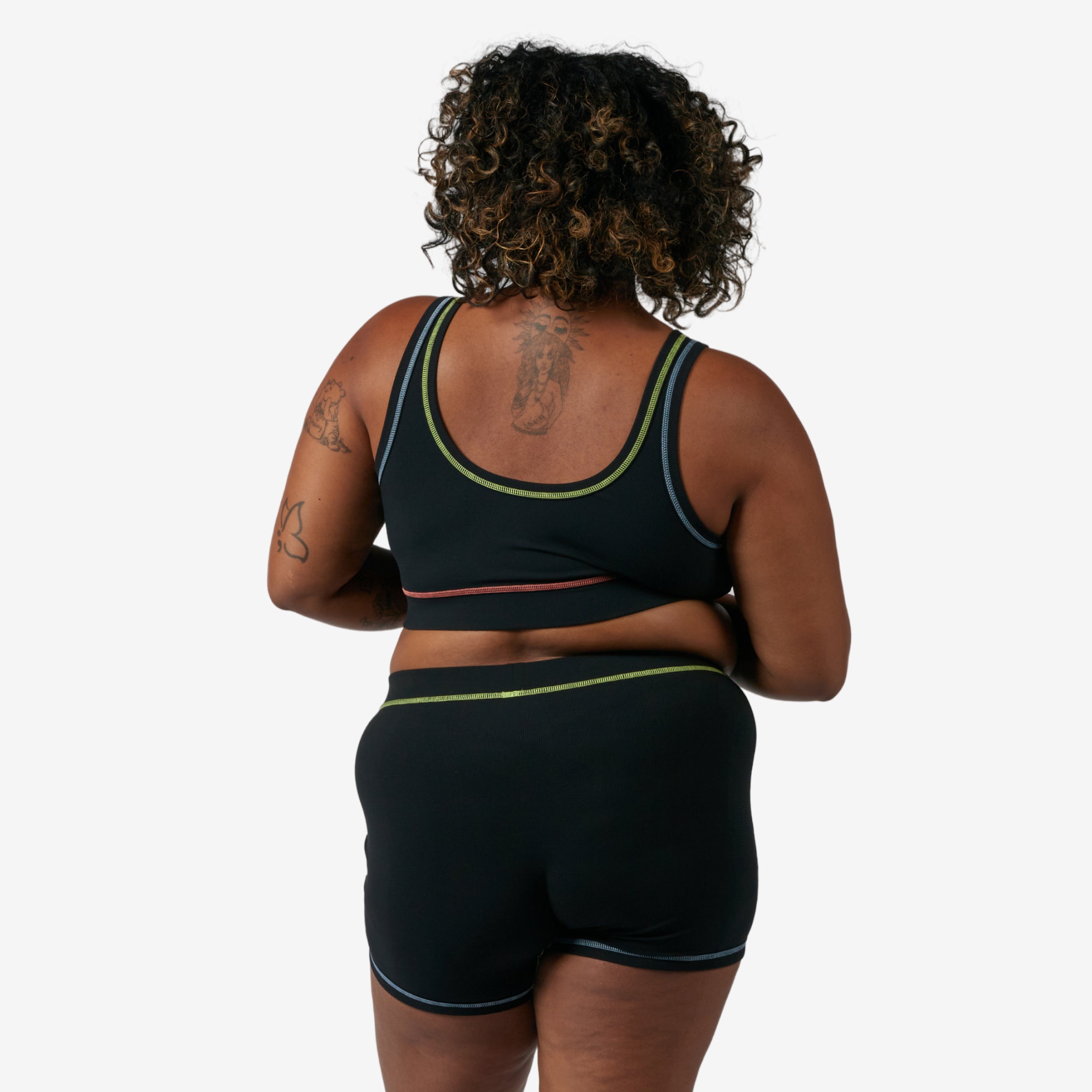 Bamboo Rib 4.5" Trunks - Stitched With Love