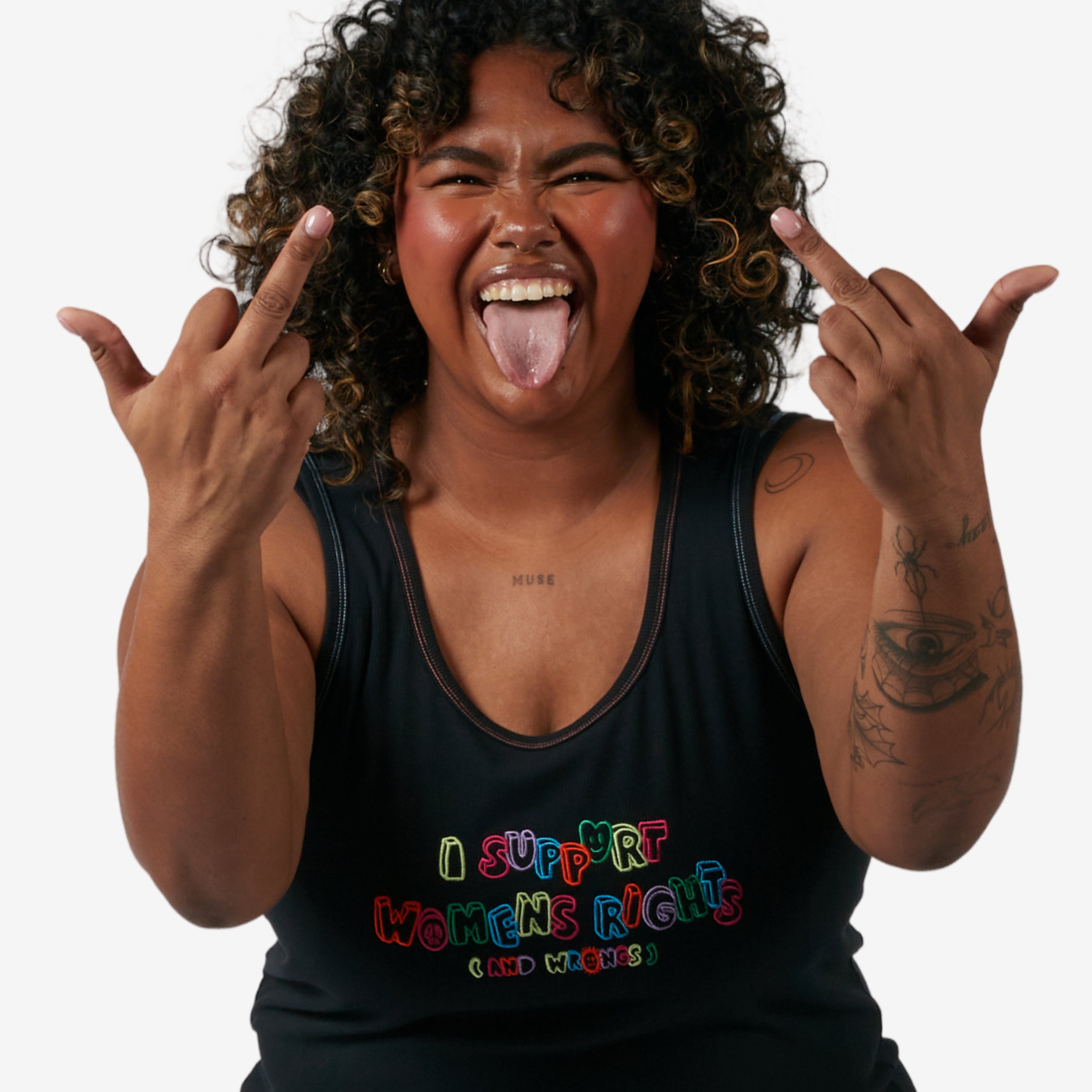 Bamboo Rib Power Tank - Stitched With Love