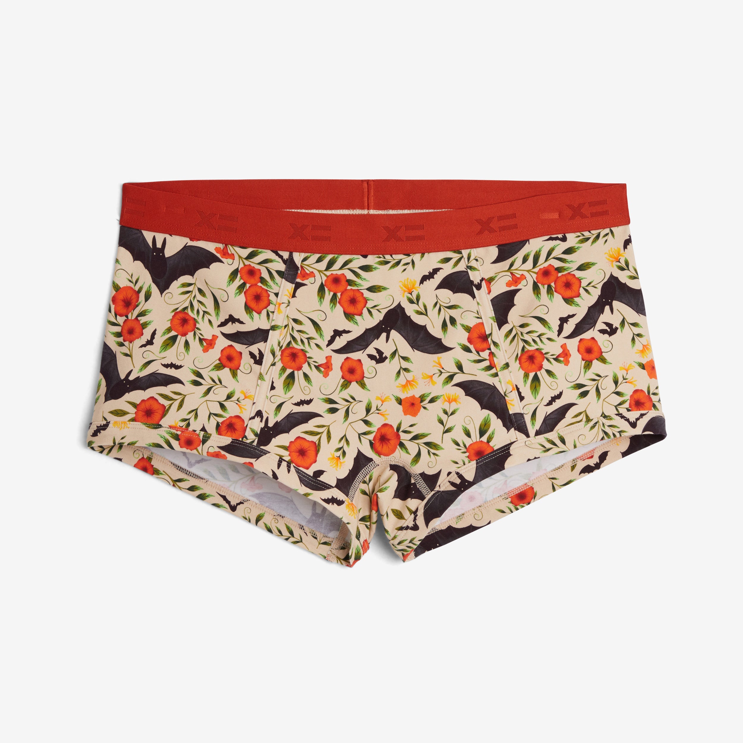 Boy Shorts - Batwing Brocade Chai