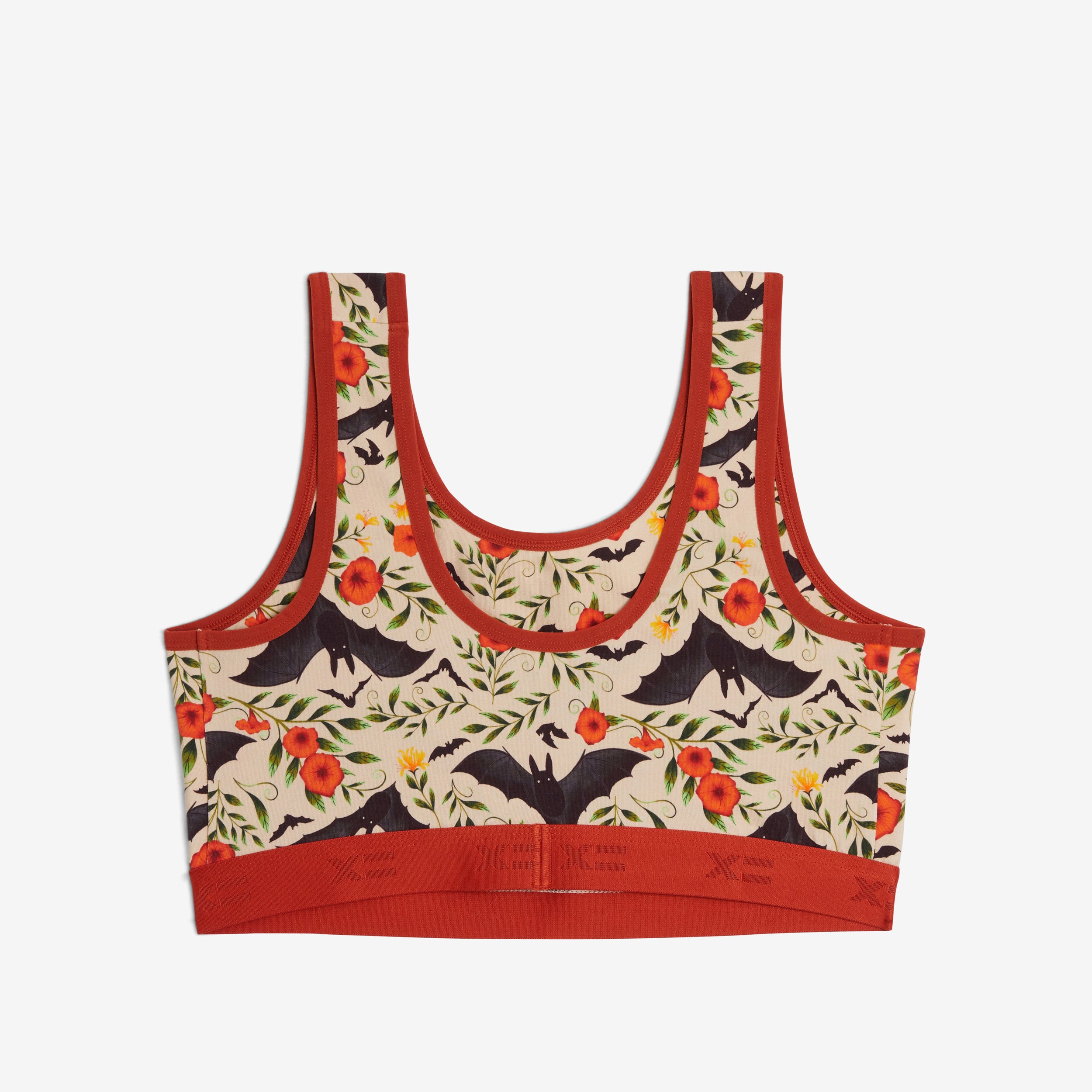 Essentials Soft Bra - Batwing Brocade Chai