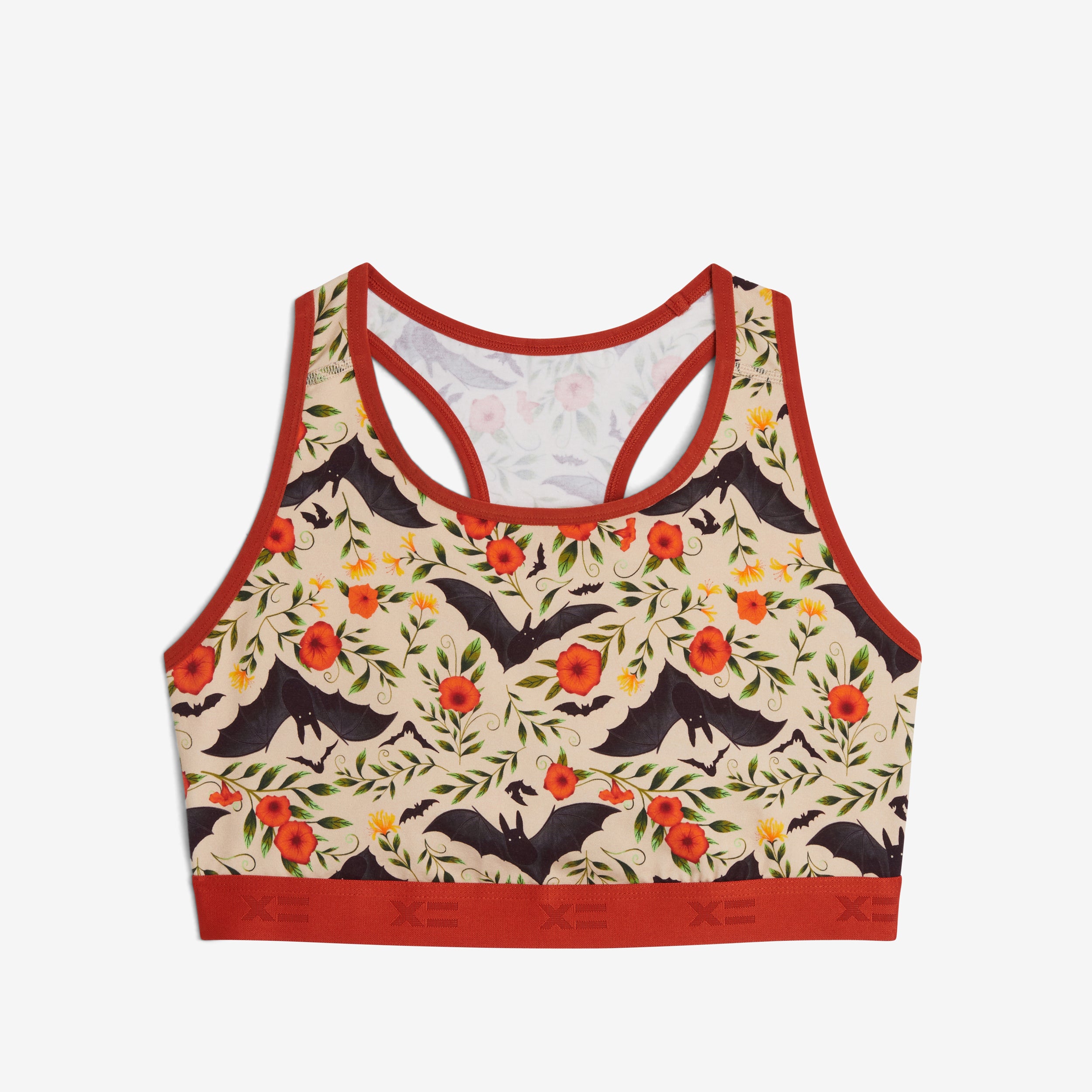 Racerback Soft Bra 3-Pack - Batwing Brocade