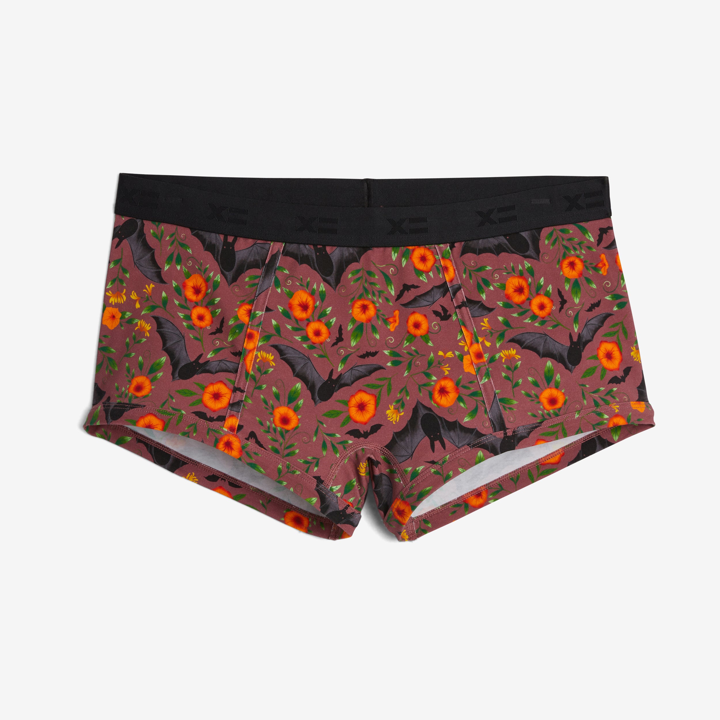 Boy Shorts - Batwing Brocade Mauve