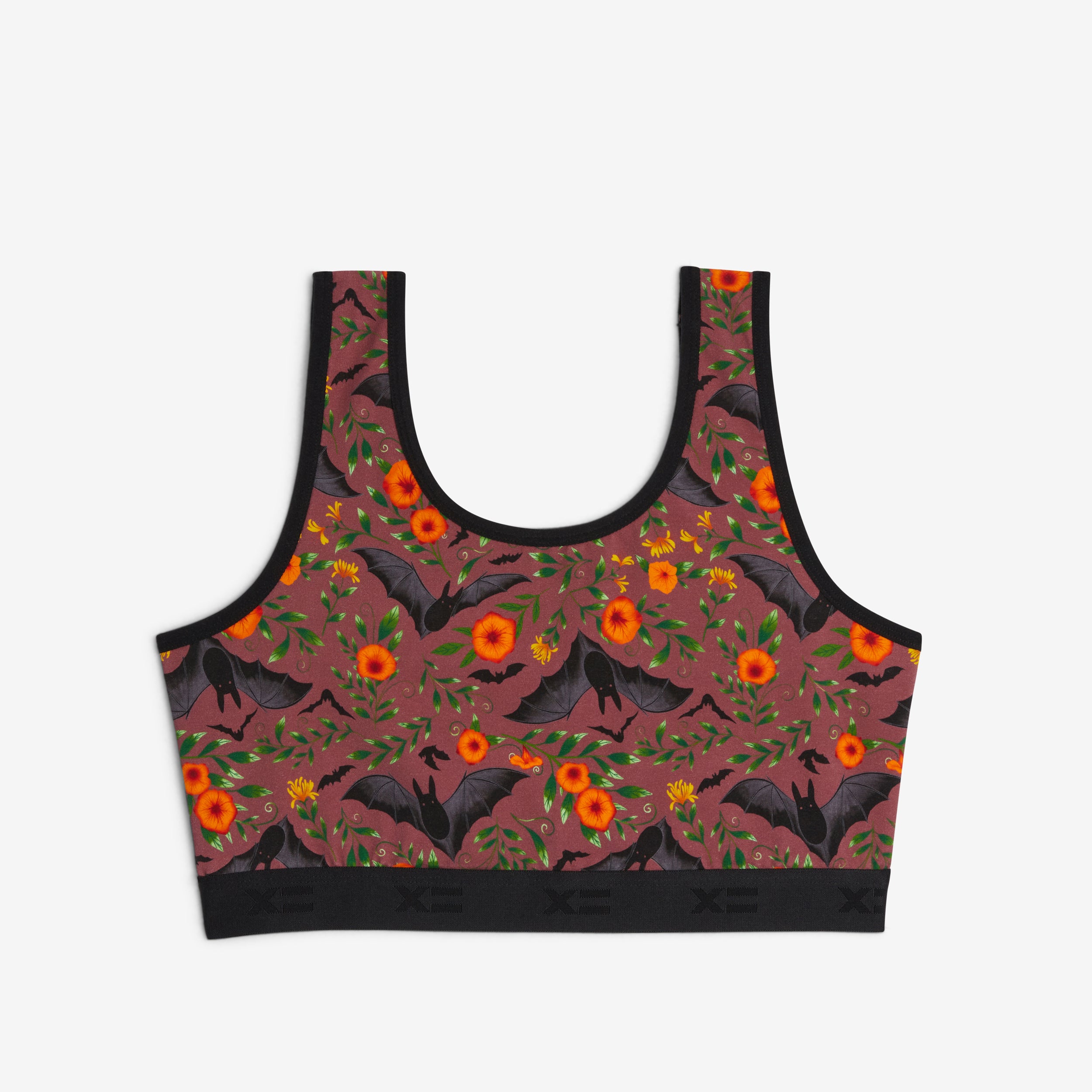 Essentials Soft Bra - Batwing Brocade Mauve