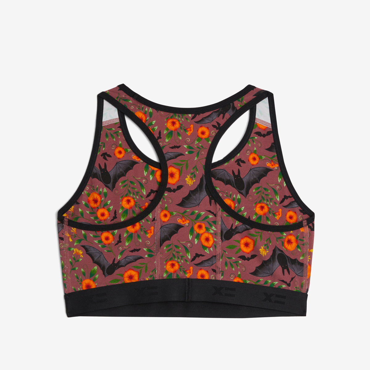 Racerback Soft Bra - Batwing Brocade Mauve