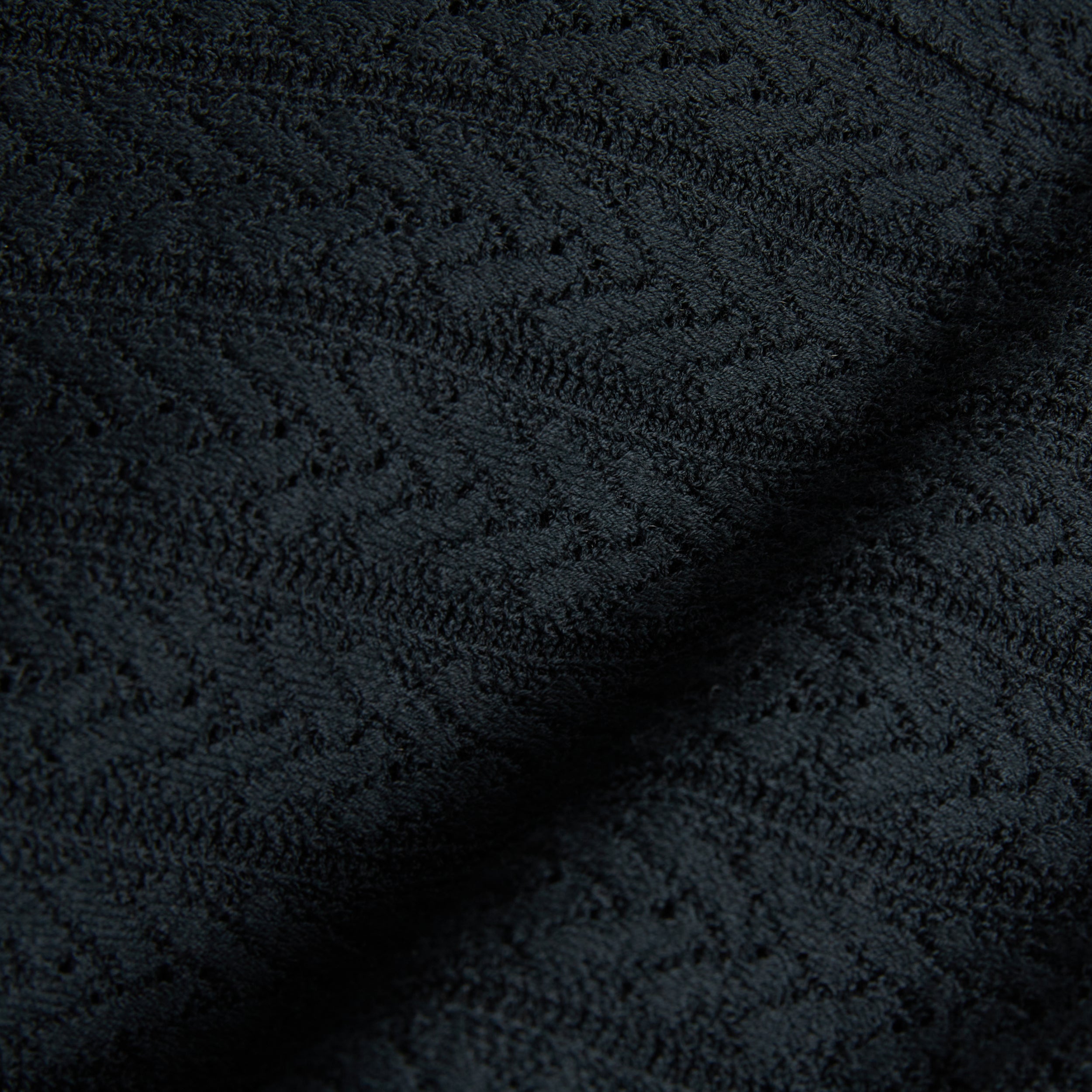 Crochet Cabana Short - Black