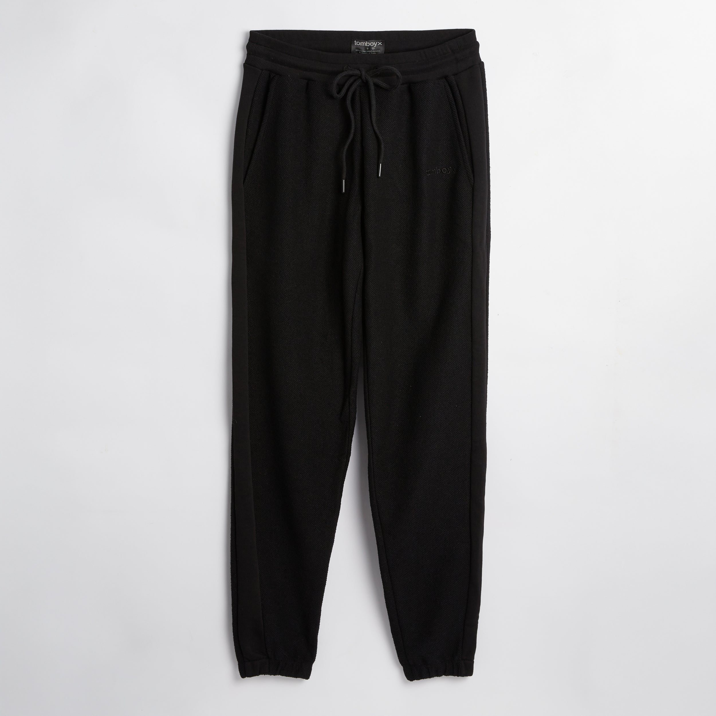 Inside Out French Terry Jogger - Black