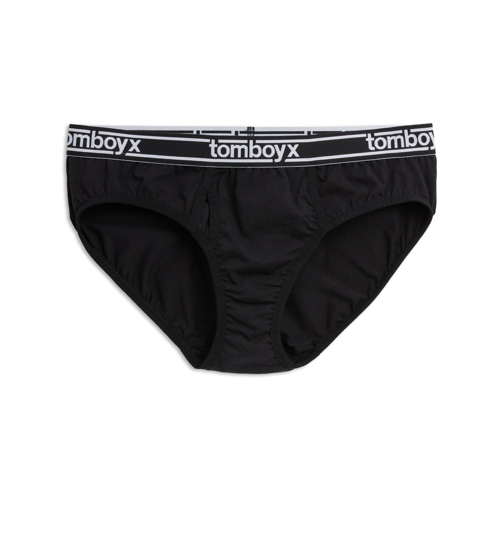 TomboyX Iconic Briefs, Super Soft Cotton Form-Fitting Underwear