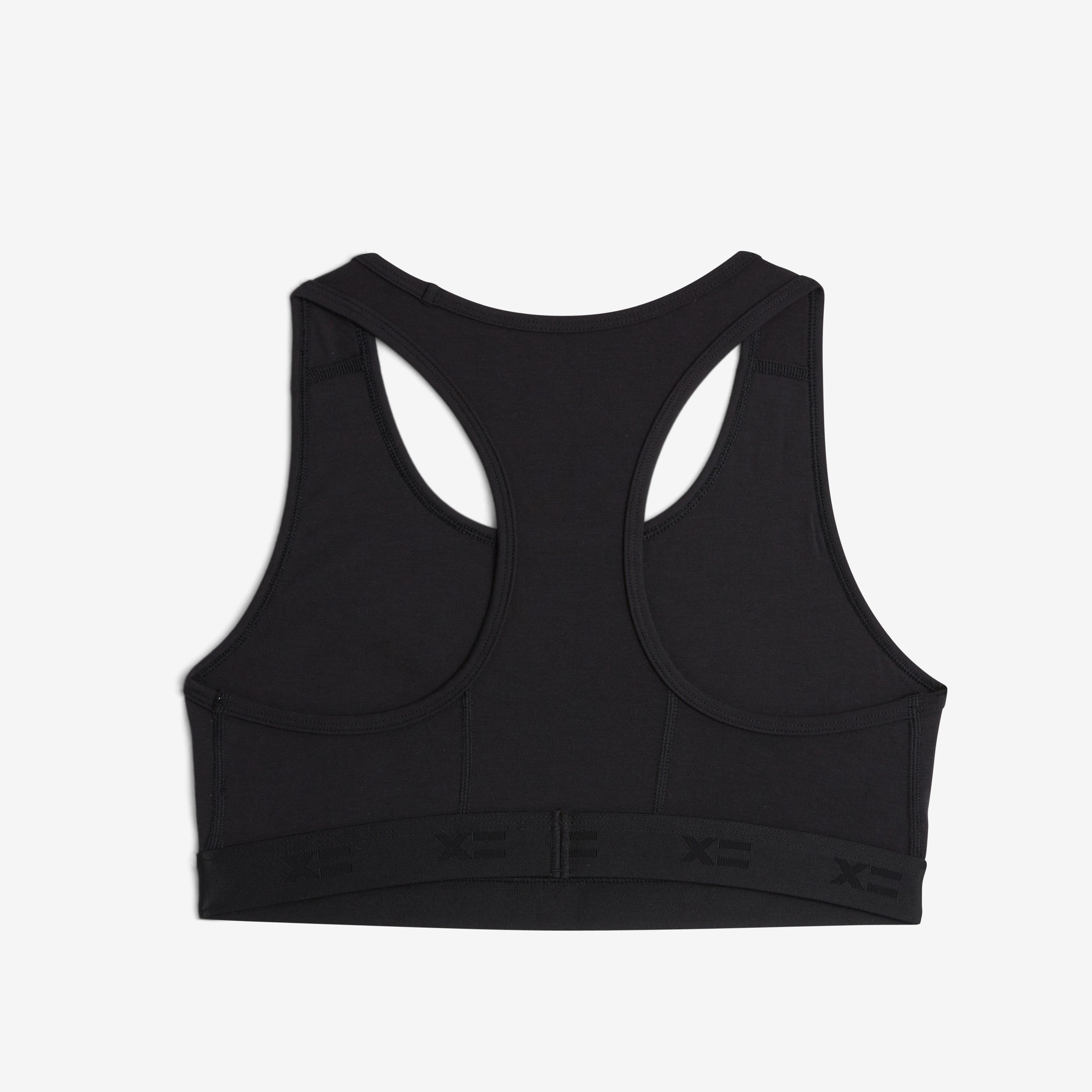Racerback Soft Bra - TENCEL Modal Black