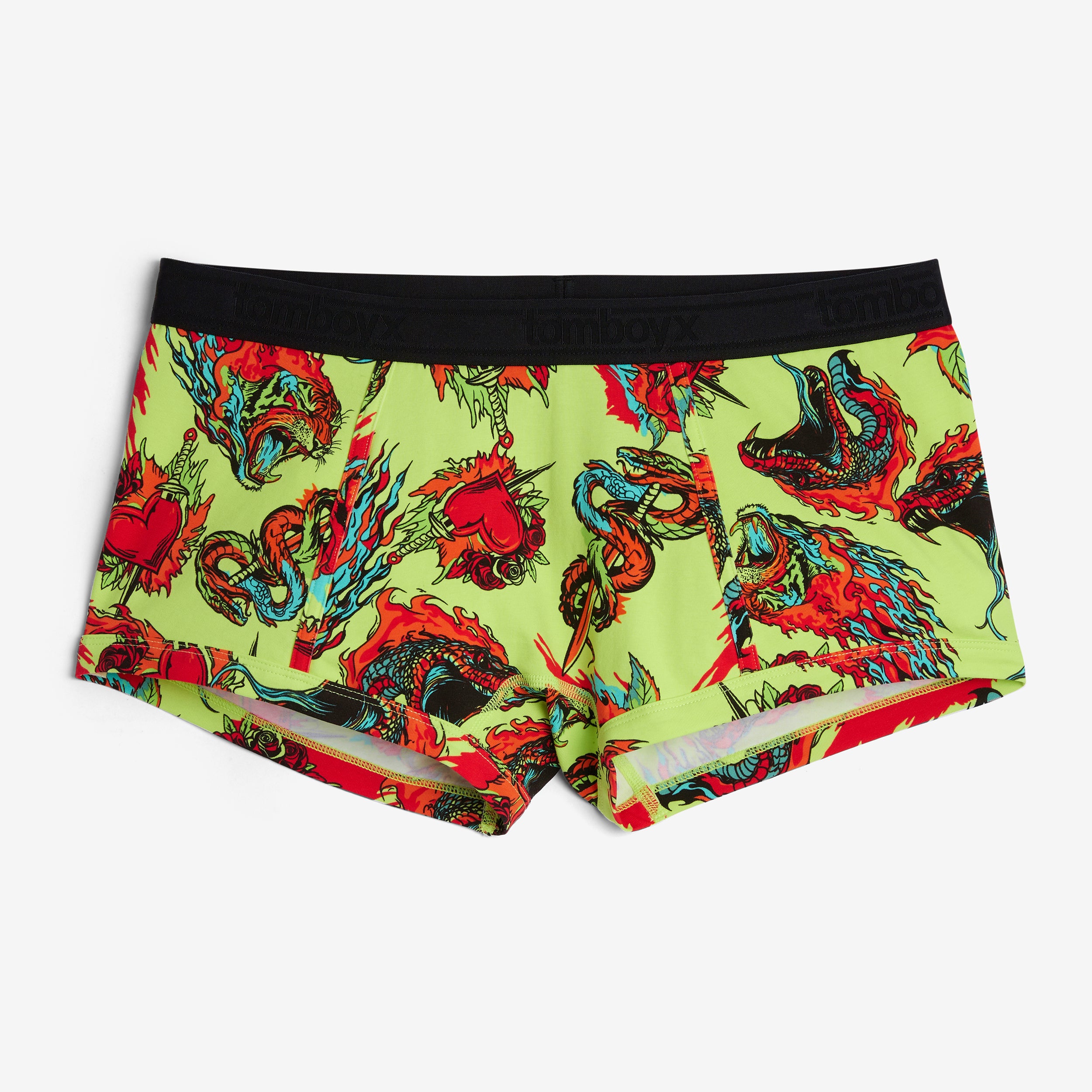 Boy Shorts - Blazing Beasts