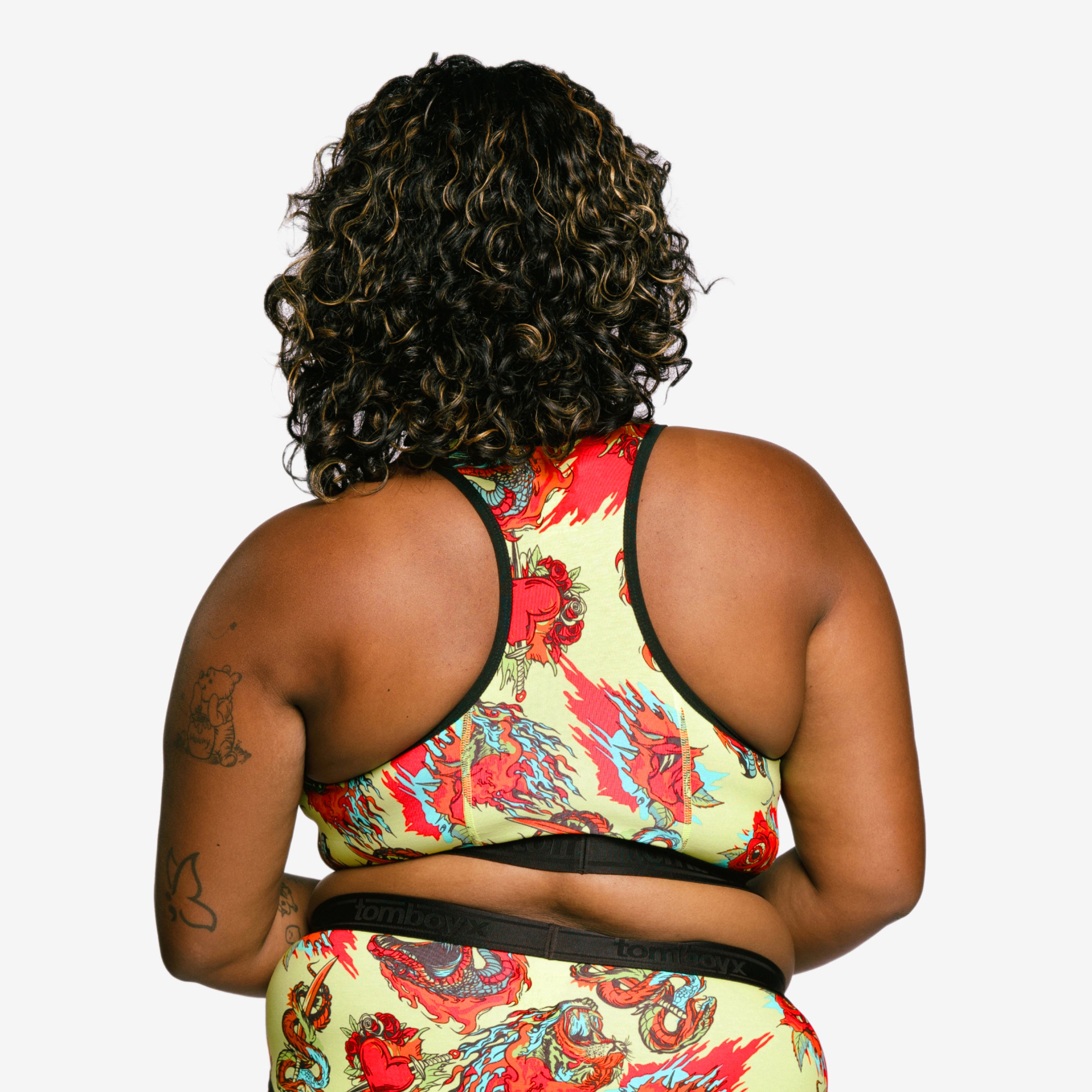 Racerback Soft Bra - Blazing Beasts