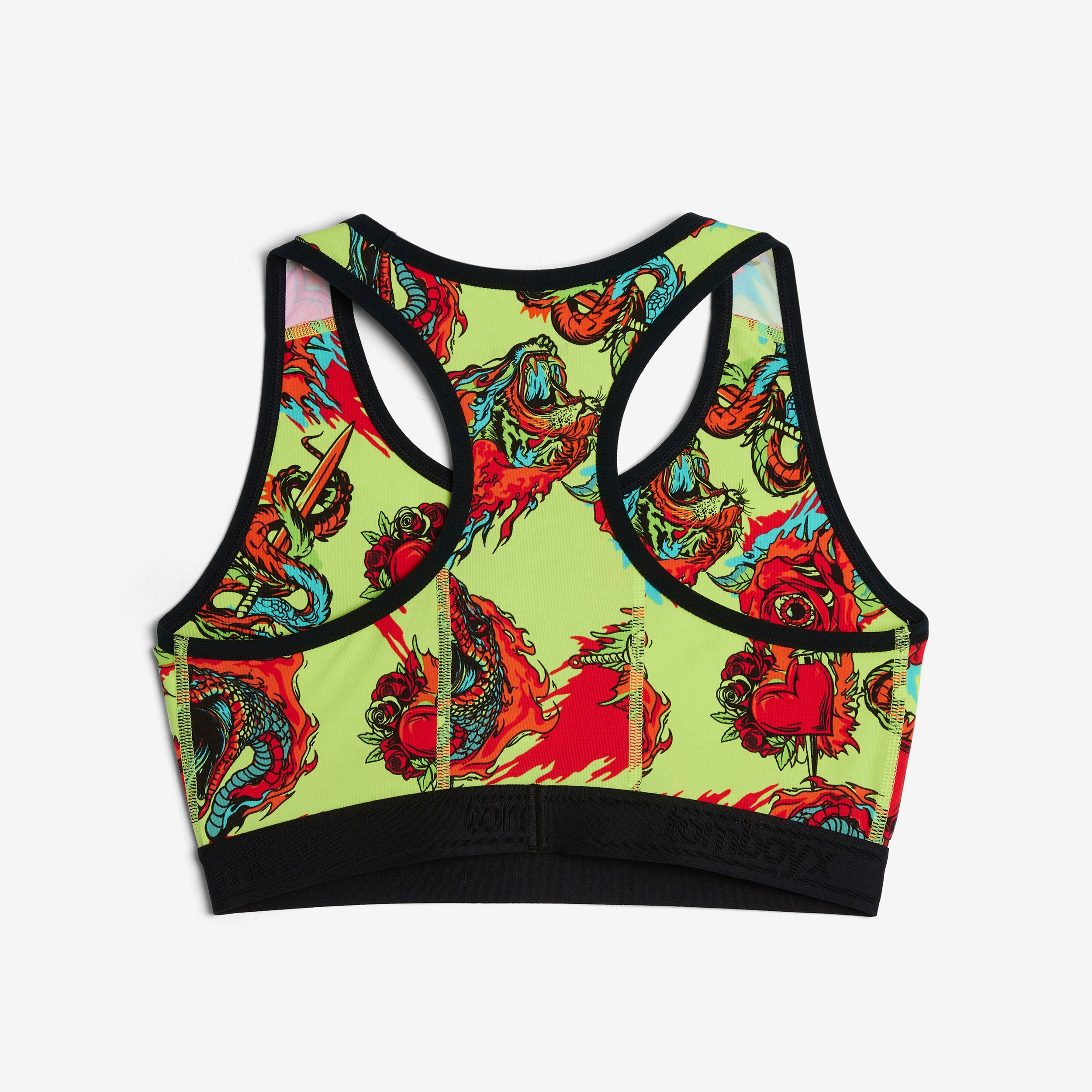 Racerback Soft Bra - Blazing Beasts