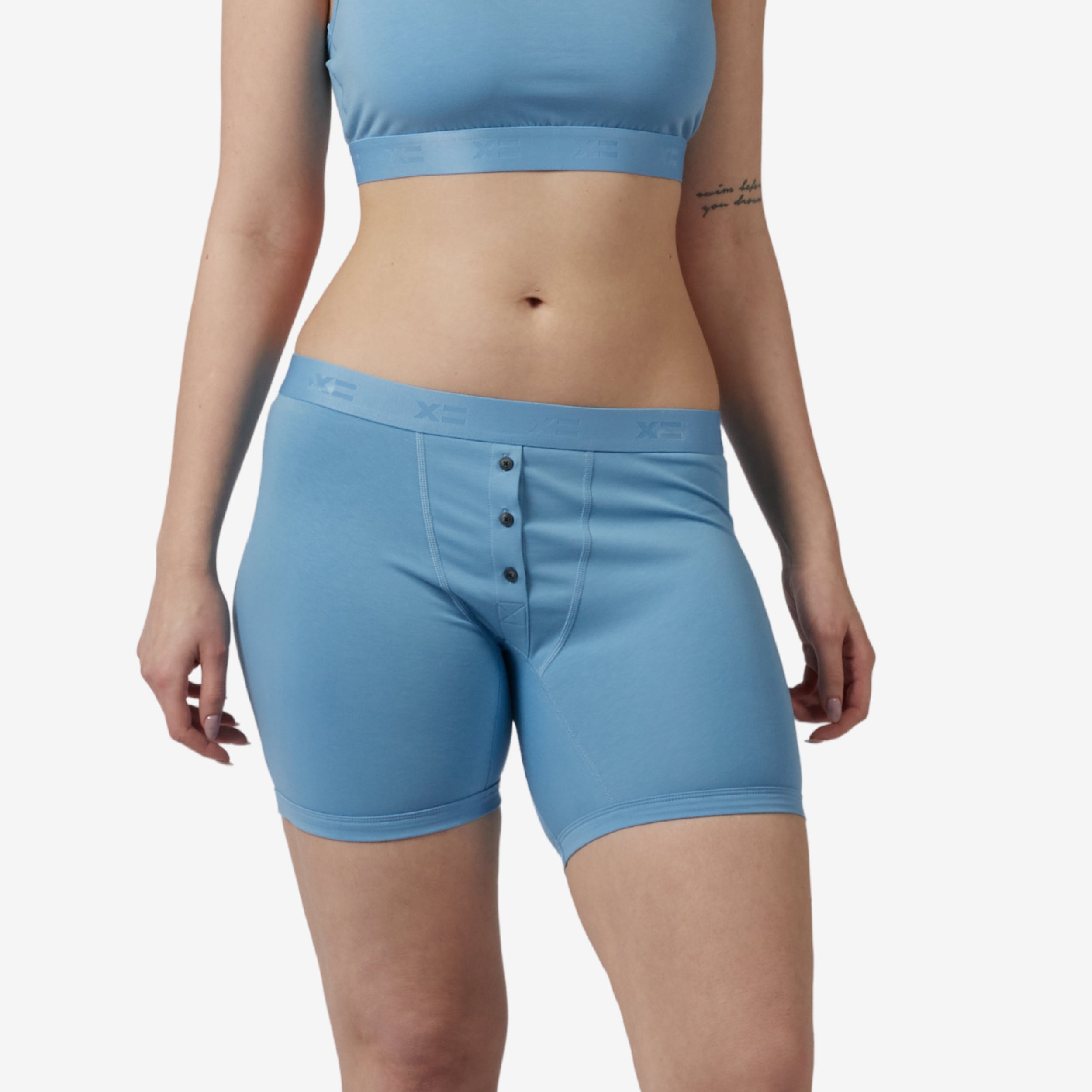 6" Fly Boxer Briefs - Blue Sky