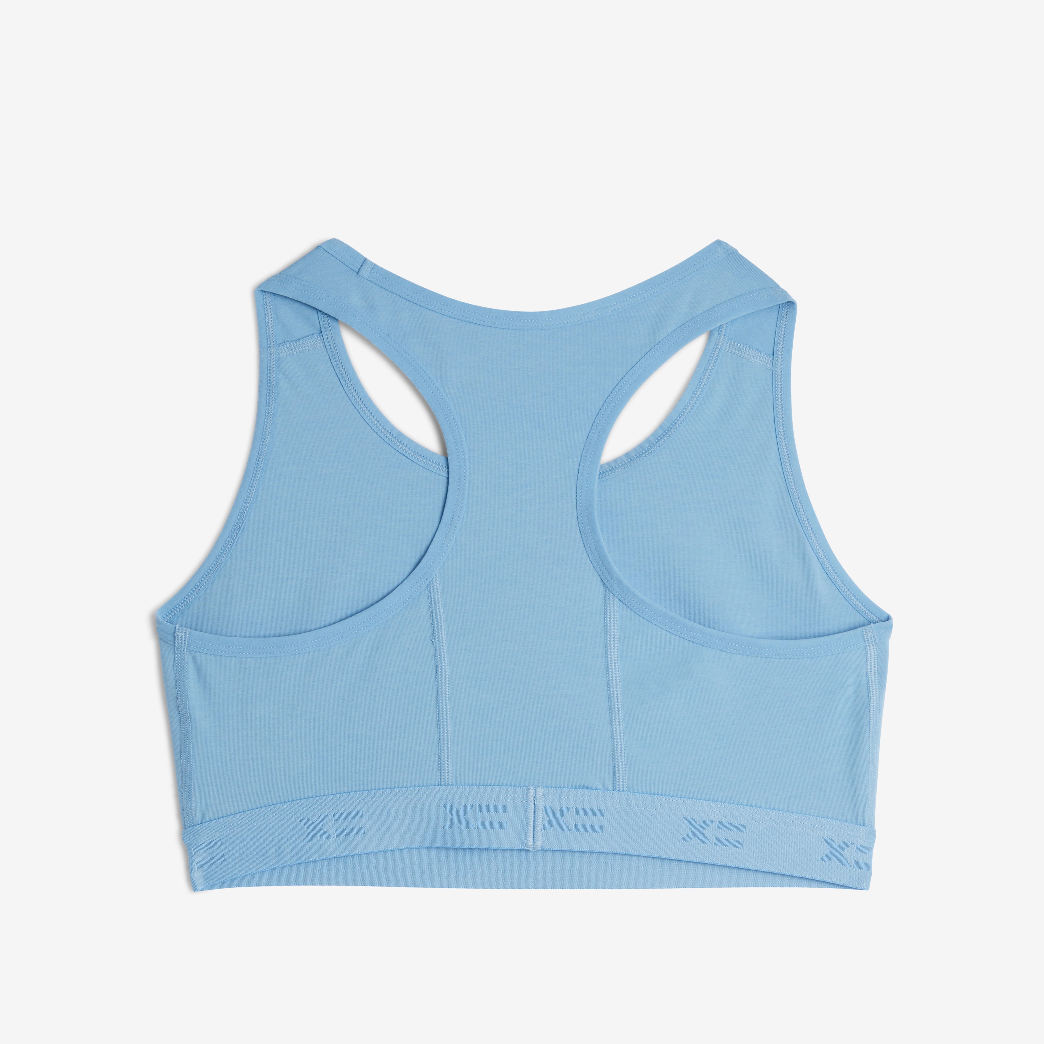 Racerback Soft Bra - Blue Sky