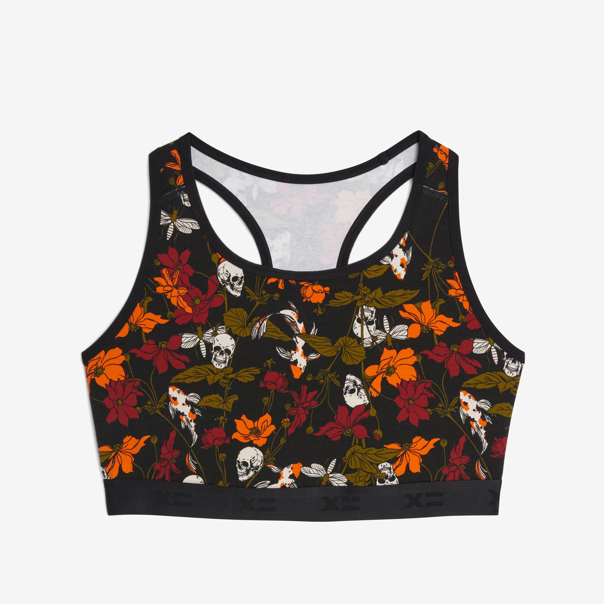 Racerback Soft Bra - Bone and Vine