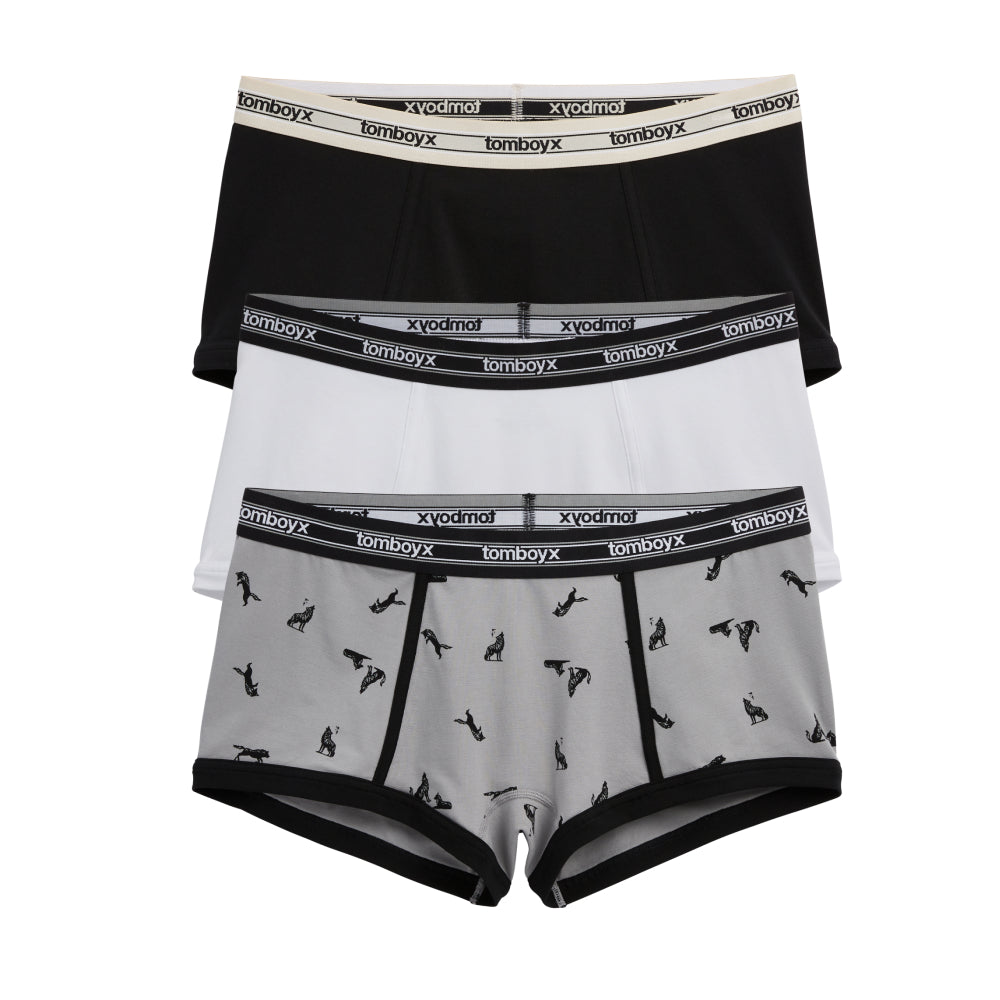 Boy Shorts 3-Pack - Mate For Life