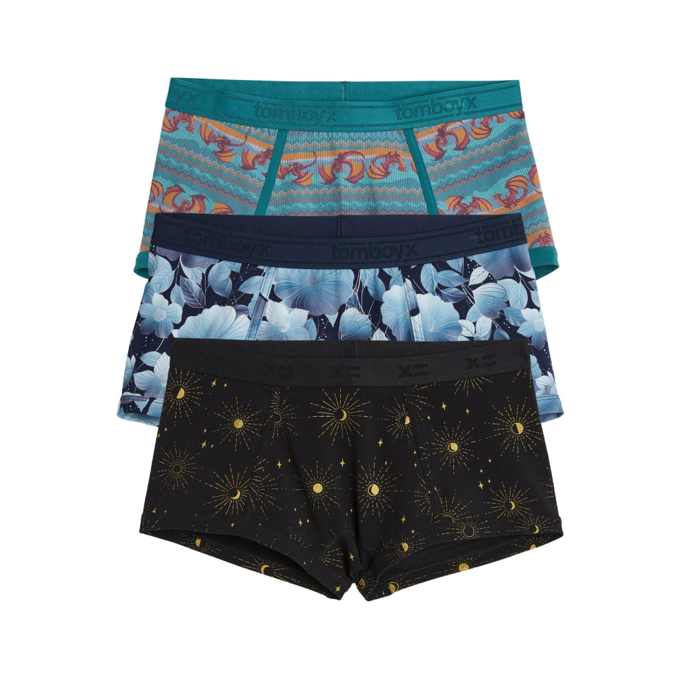 Boy Shorts 3-Pack - Holiday Bundle