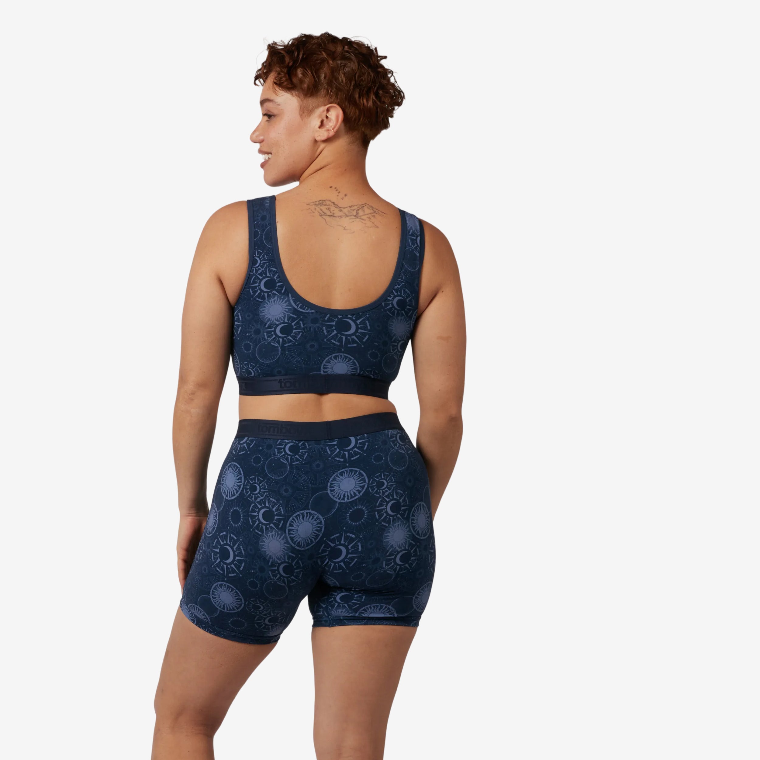 6" No Fly Boxer Briefs - Celestial Compass