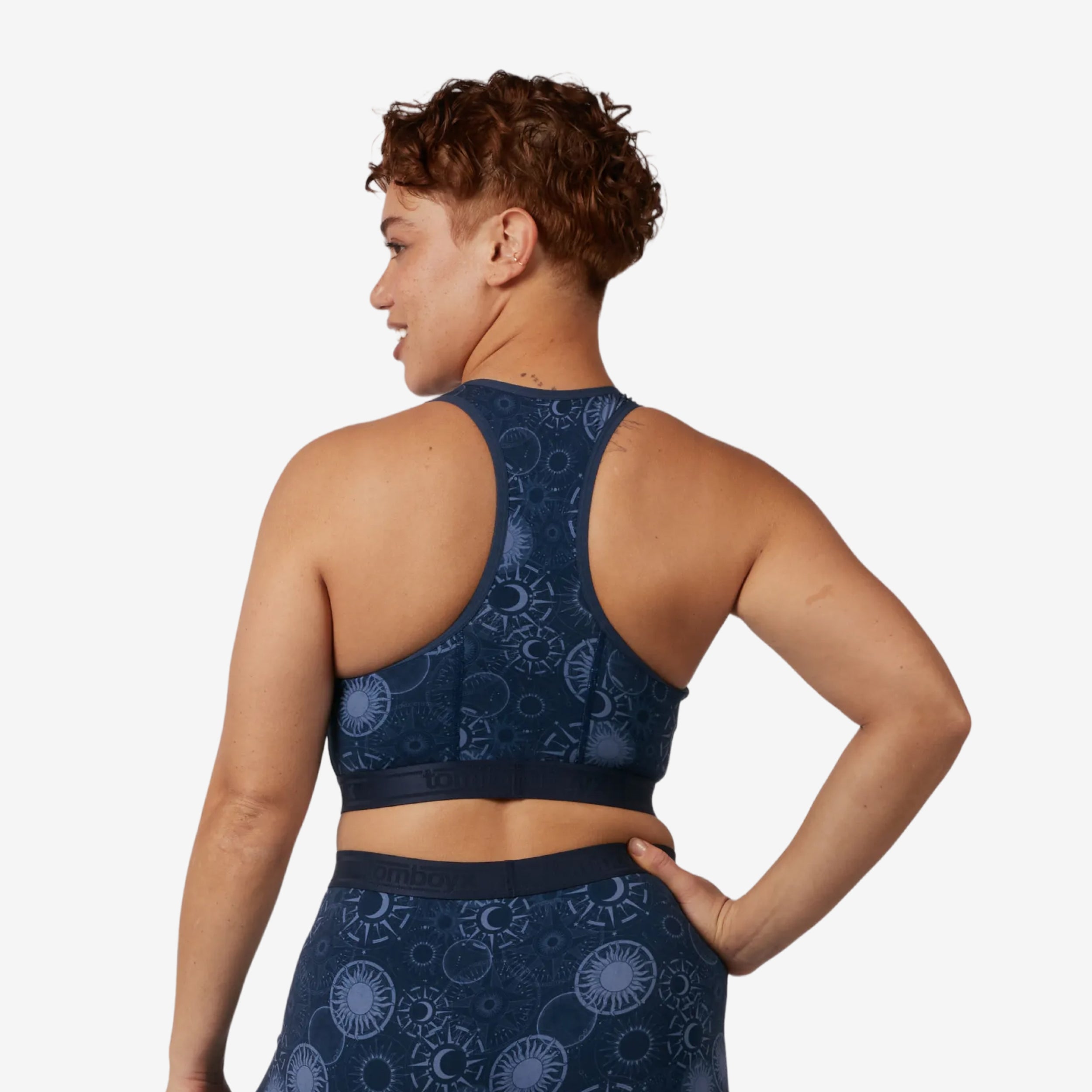 Racerback Soft Bra - Celestial Compass