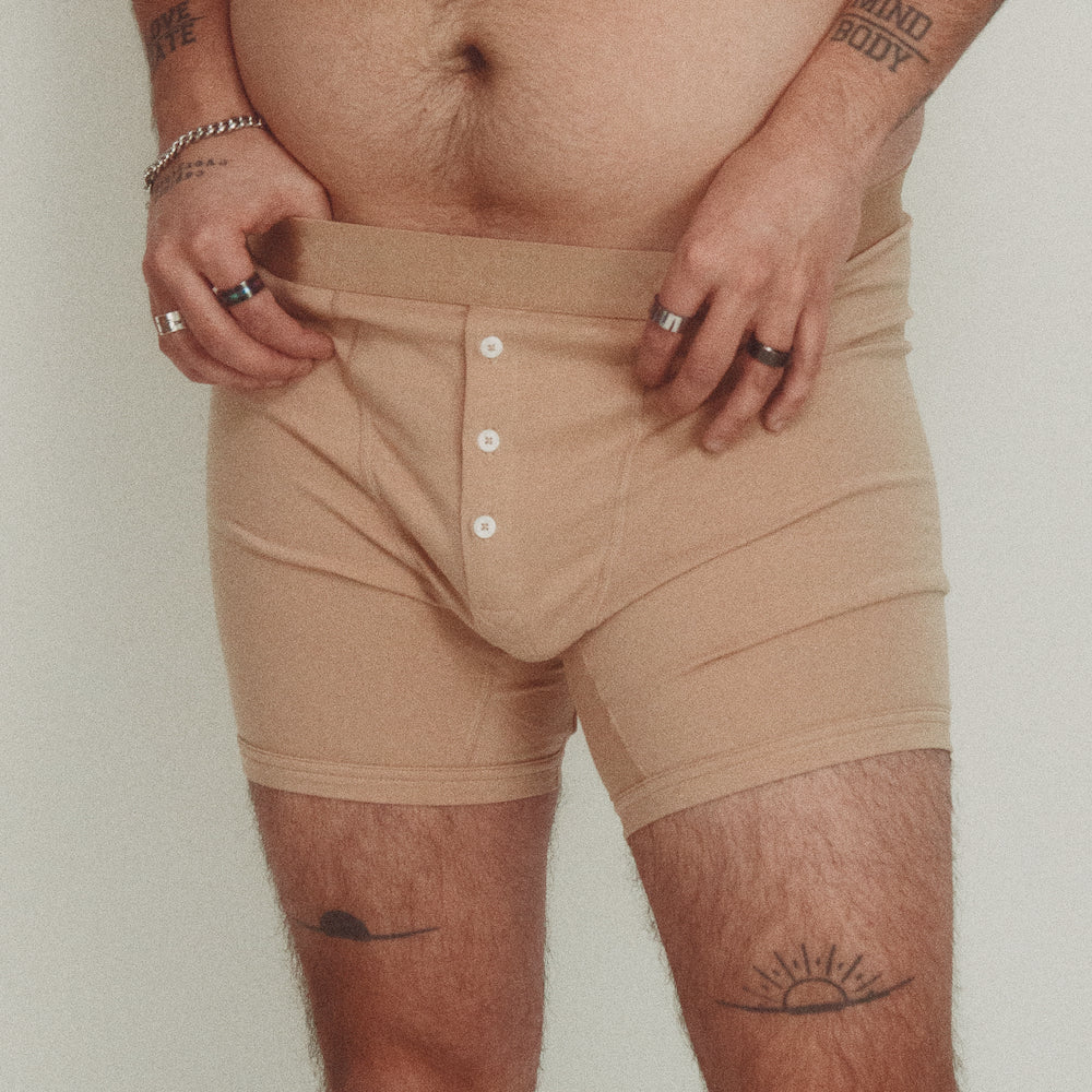 6" Fly Packing Boxer Briefs - Chai