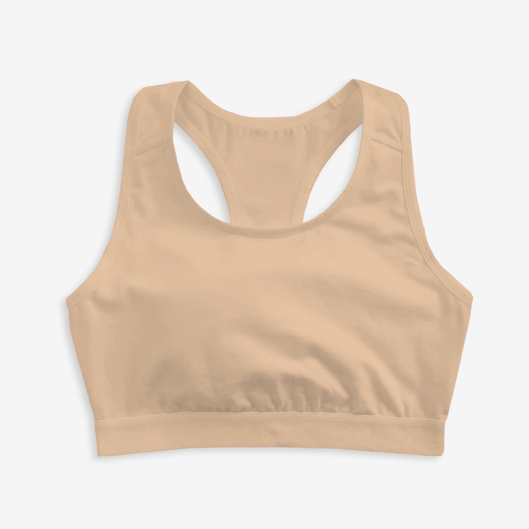 Racerback Soft Bra - Chai