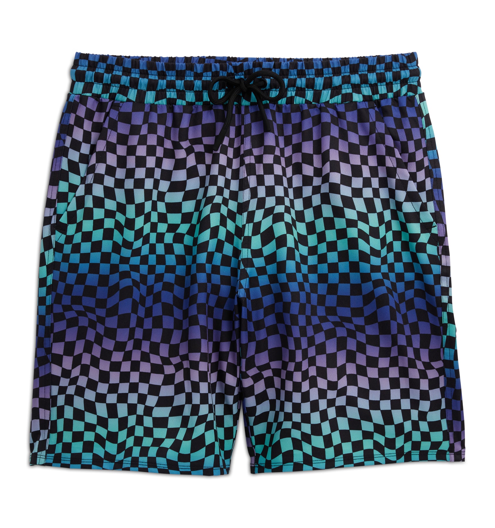 Swim 9" Lined Board Shorts Heavy Weight - Checker Chaos