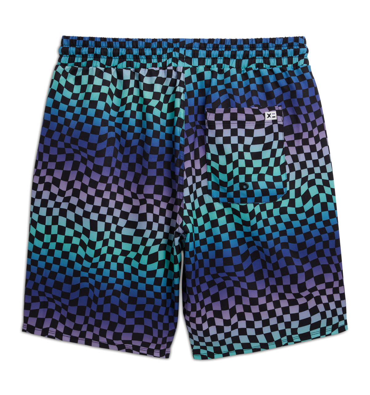Swim 9" Lined Board Shorts Heavy Weight - Checker Chaos