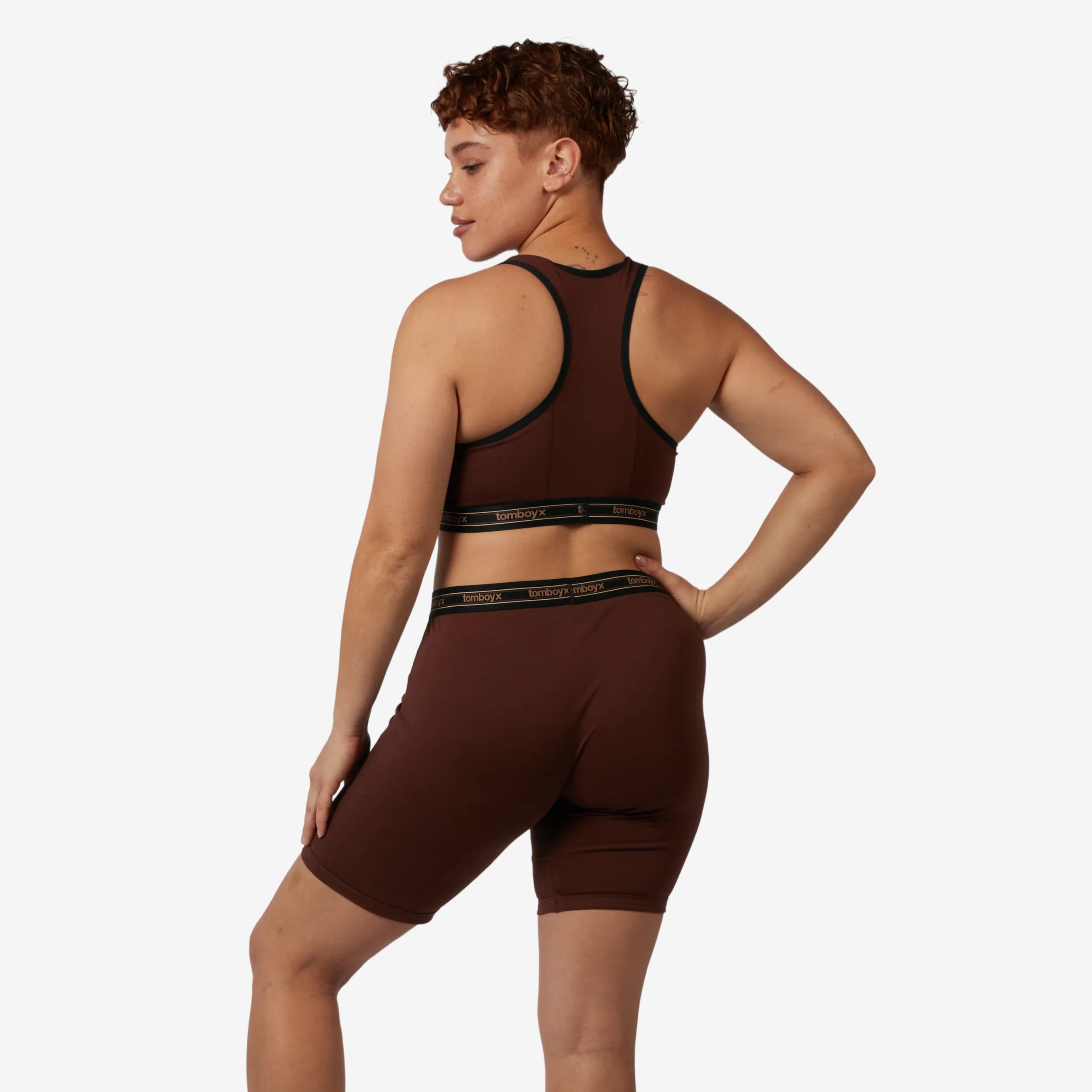 9" Boxer Briefs - Chocolate Fondant