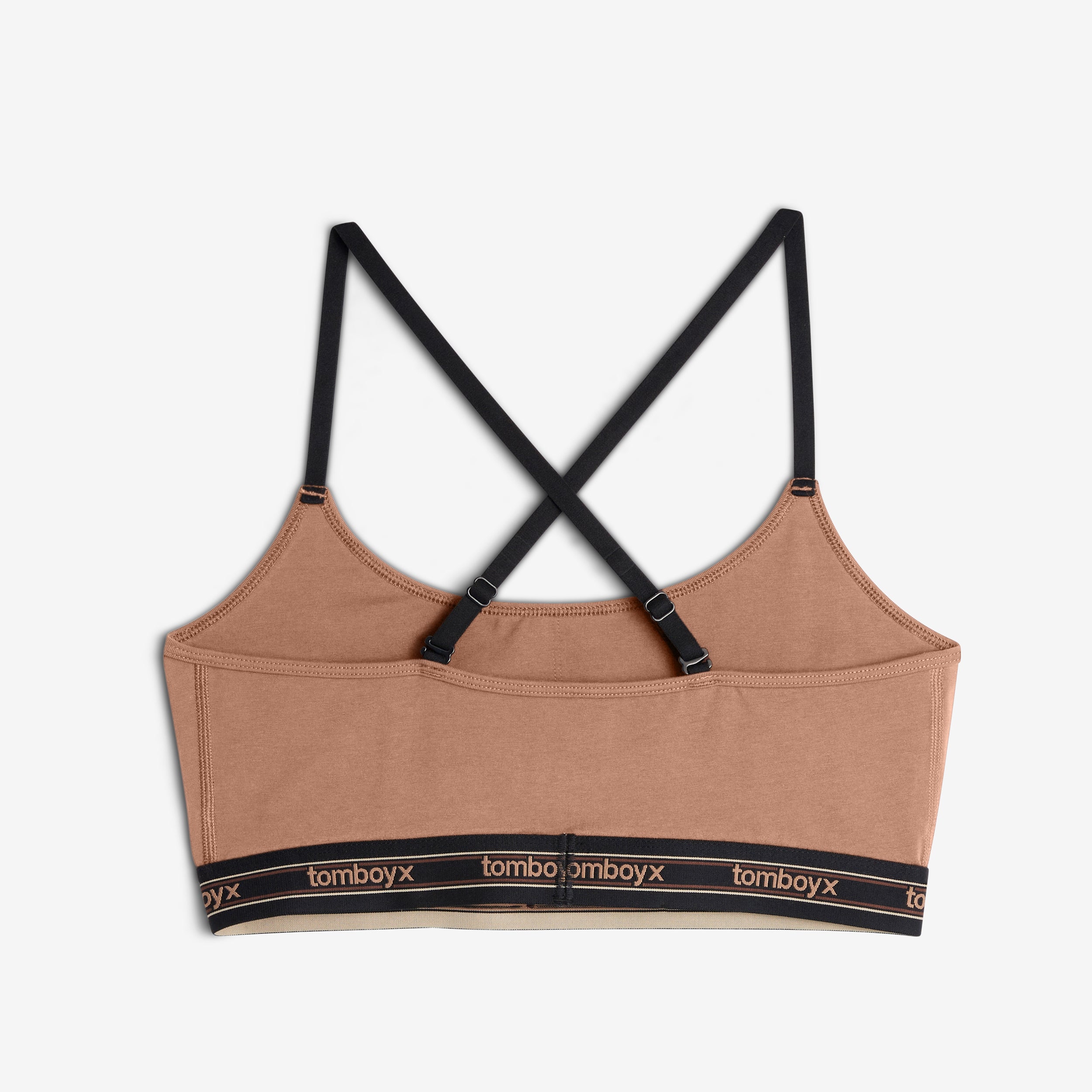 Low Cut Soft Bra - Chocolate Malt
