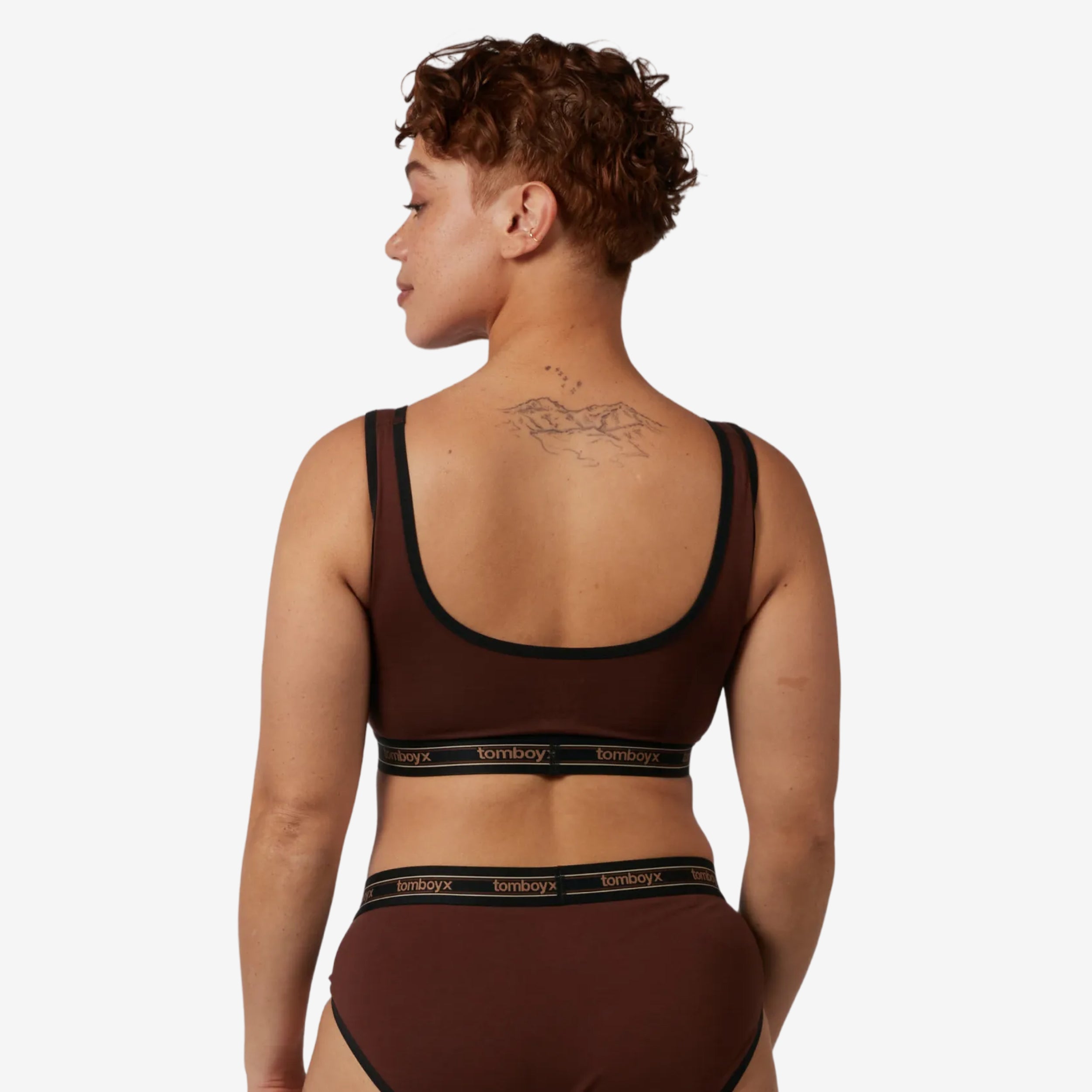 Peekaboo Soft Bra - Chocolate Fondant