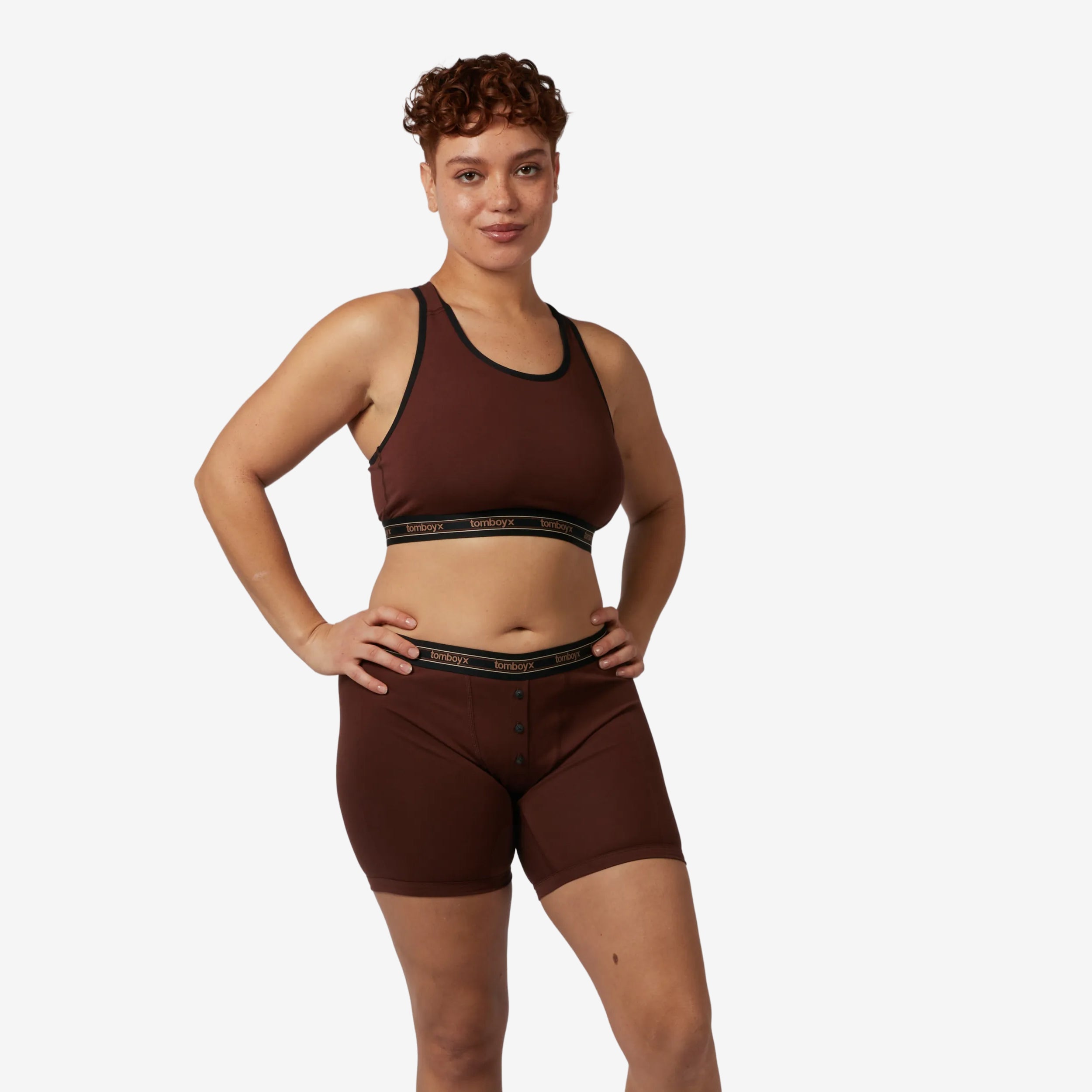 6" Fly Boxer Briefs - Chocolate Fondant