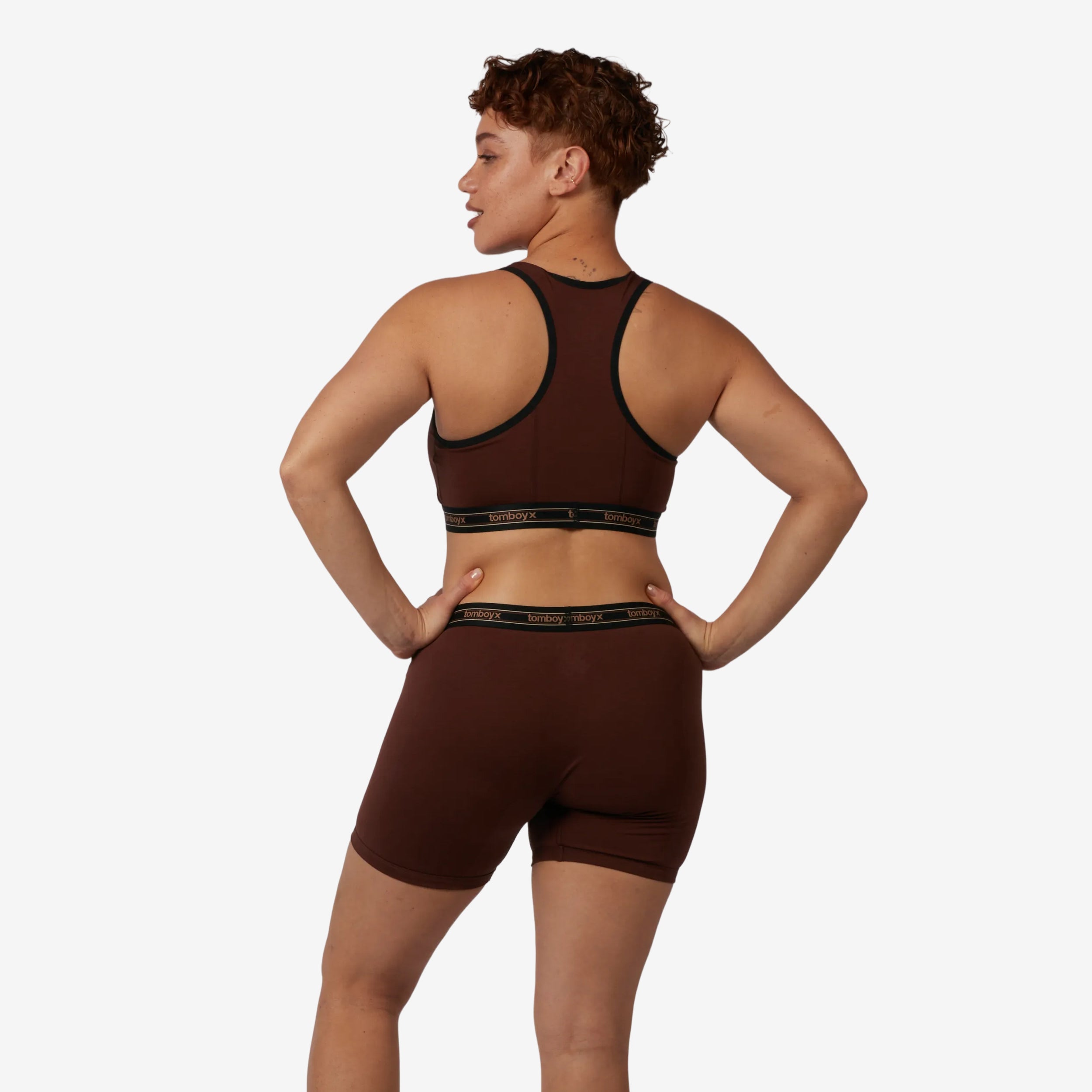 6" Fly Boxer Briefs - Chocolate Fondant